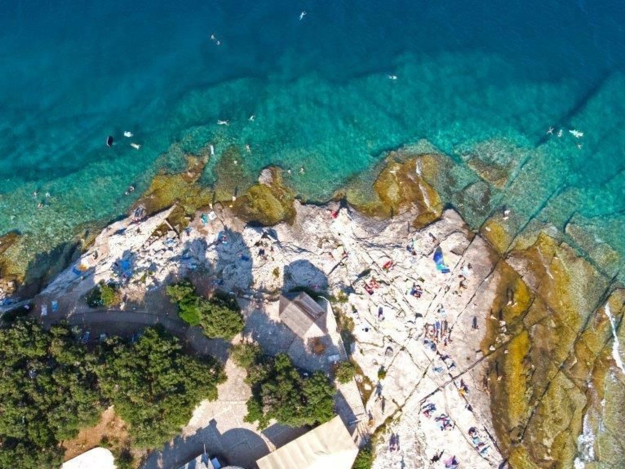 Für 8 Personen und 2 Kinder in Segotici, Istrien (Südküste von Istrien)-Dedans