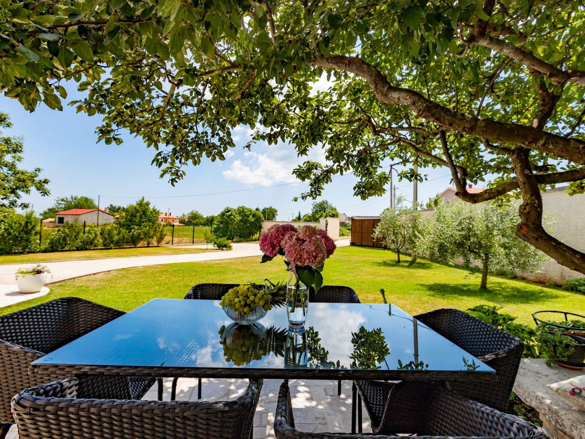 Mit Privatpool für 6 Personen ca. 100 m&sup2; in Hreljici, Adriaküste Kroatien - Image-tags.info
