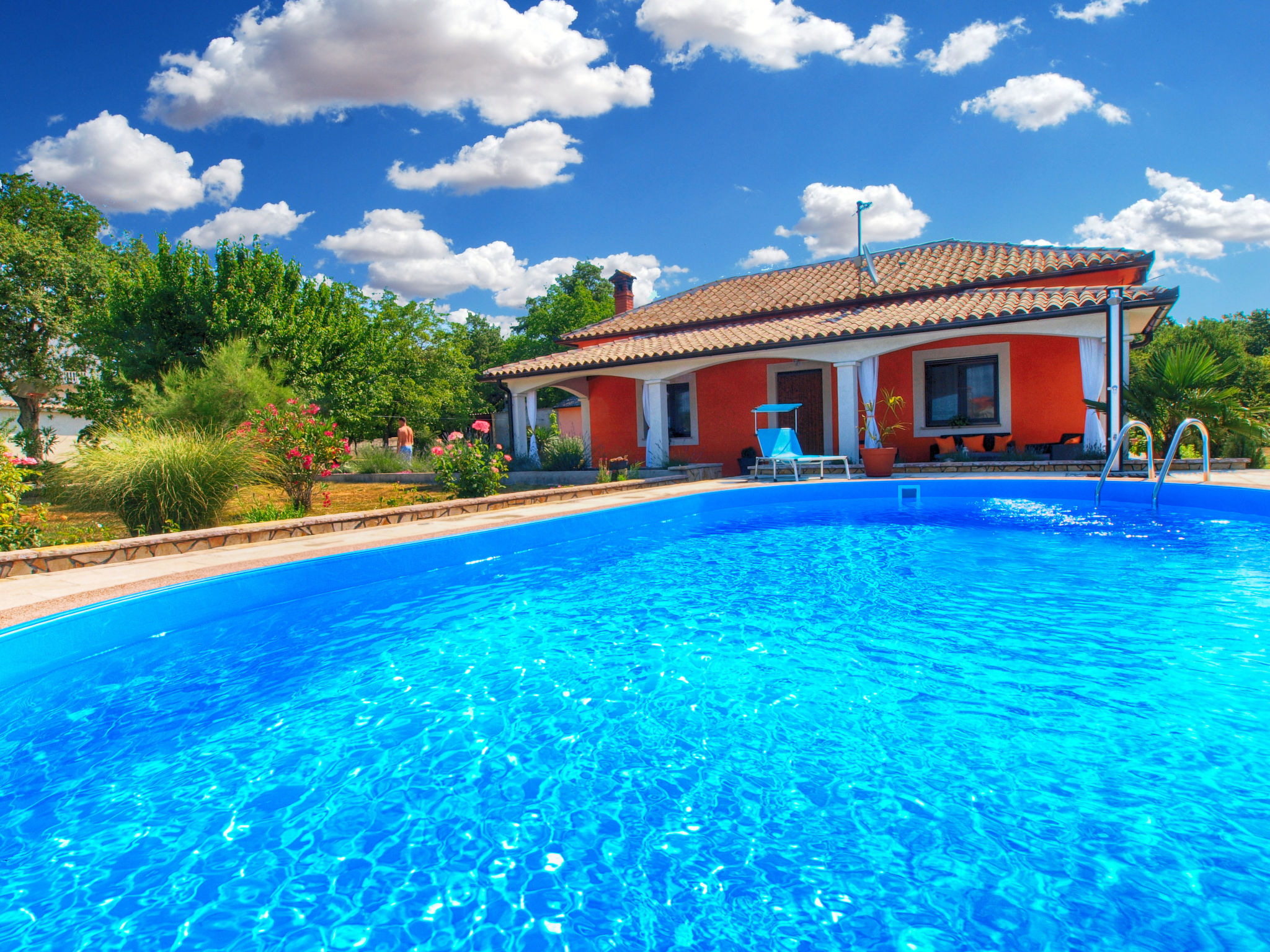 Vakantiehuis met privé zwembad in Pula/Manjadvorci (Kroatië) voor 6 personen