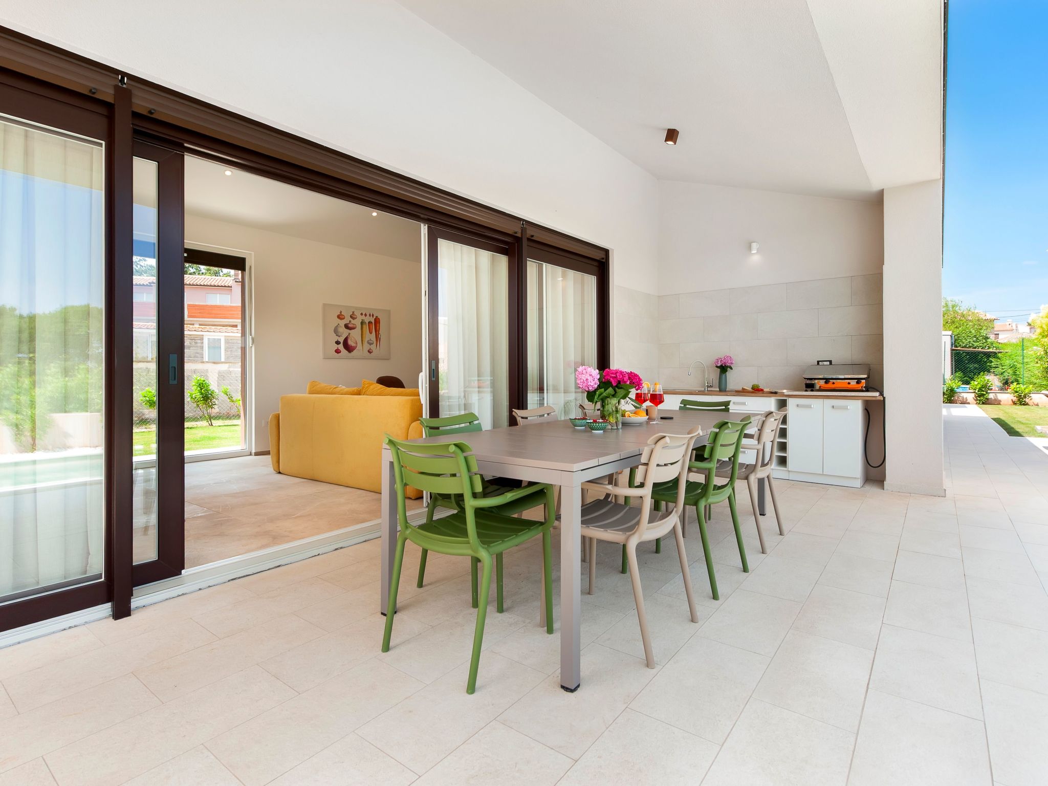 Echo villa, Istra, Pool Jacuzzi, BBQ, Haustierfreundlich-Binnen