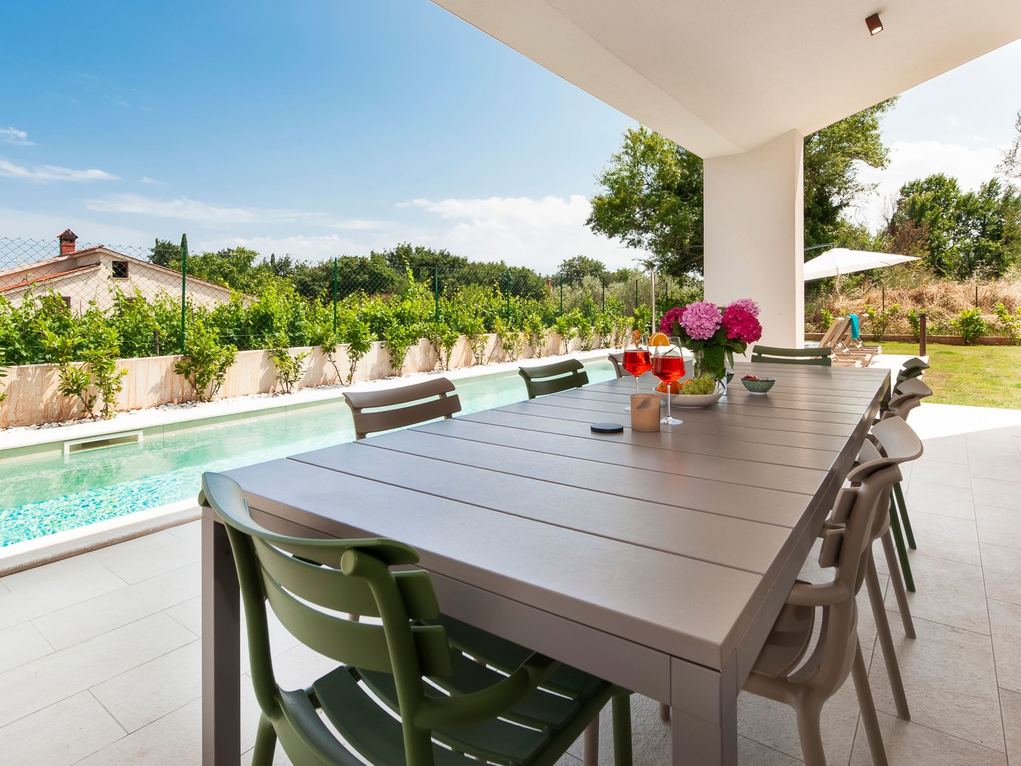 Echo villa, Istra, Pool Jacuzzi, BBQ, Haustierfreundlich-Binnen