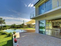 Villa Adriana: Luxe vrijstaande villa met privézwembad en zeezicht in Krnica - thumbnail 1