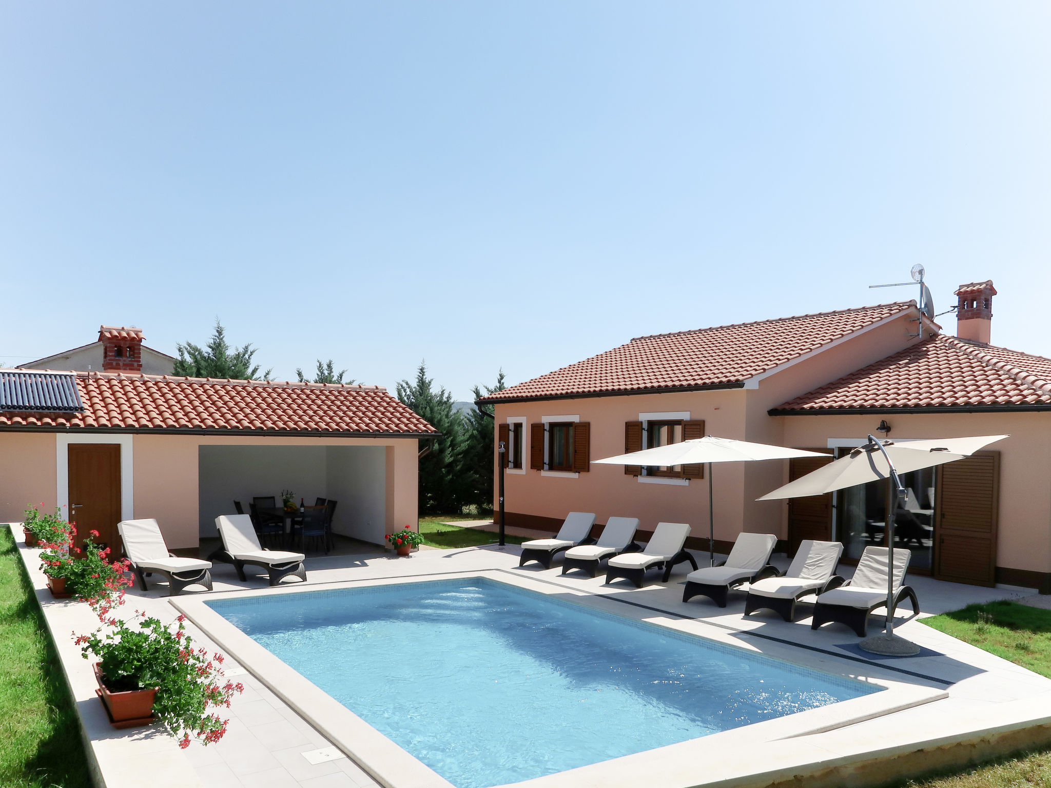 Vrijstaande vakantiewoning Dori met privézwembad nabij Rakalj, Istrië - foto 22