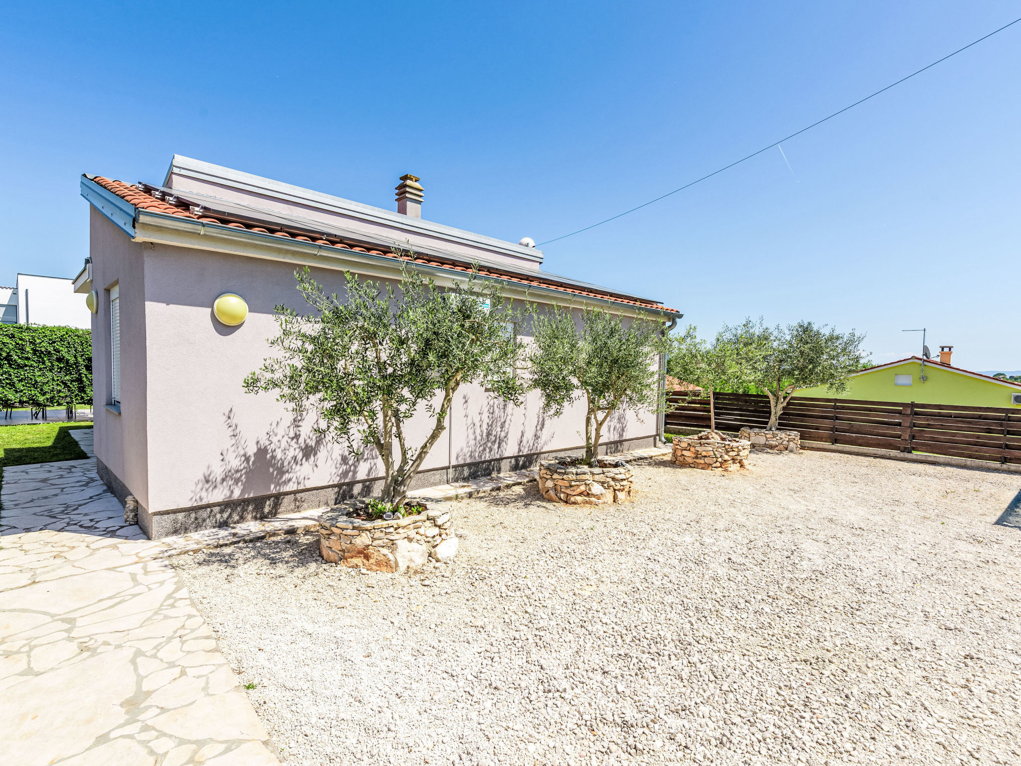 Ferienhaus - Buiten