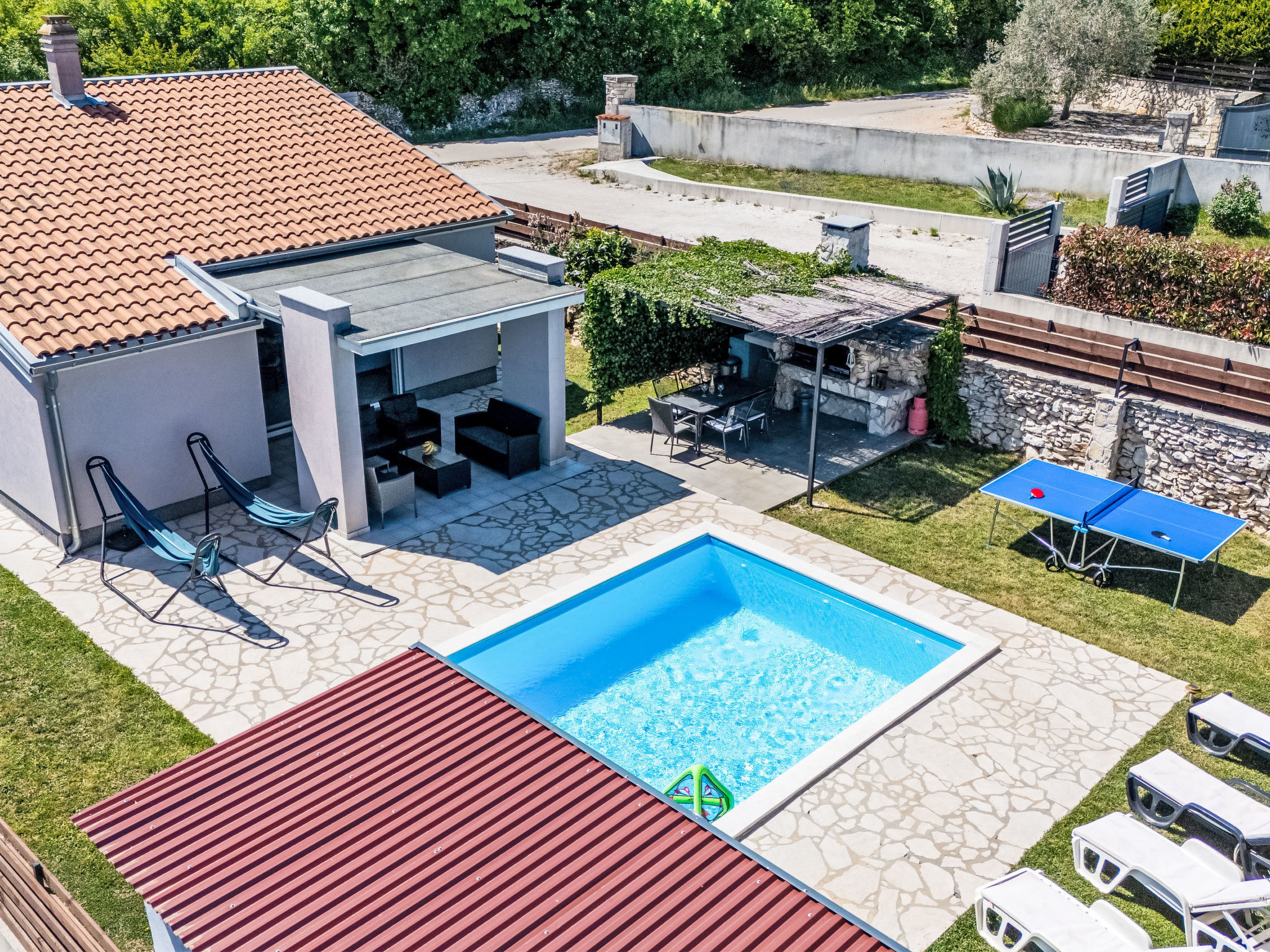 Ferienhaus - Binnen