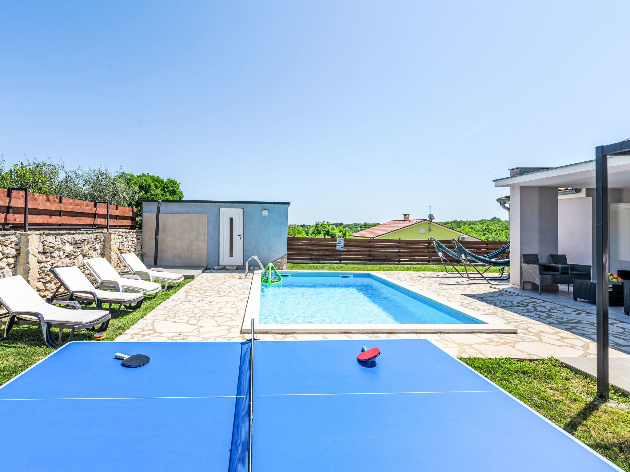 Ferienhaus - Buiten