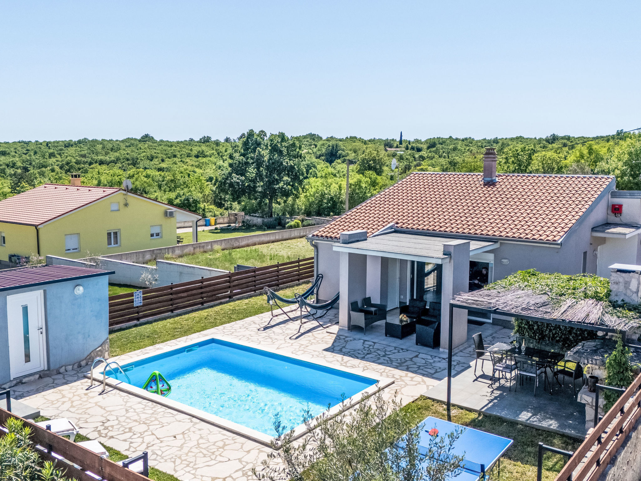 Ferienhaus - Buiten