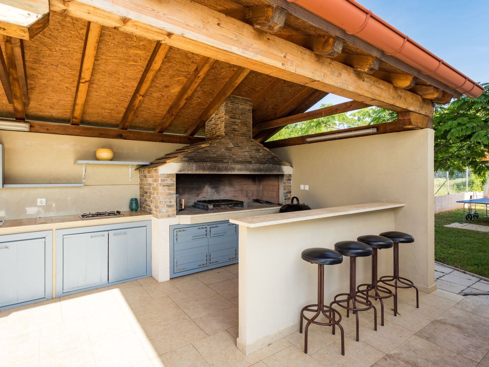 Villa Krase mit Pool-Dedans