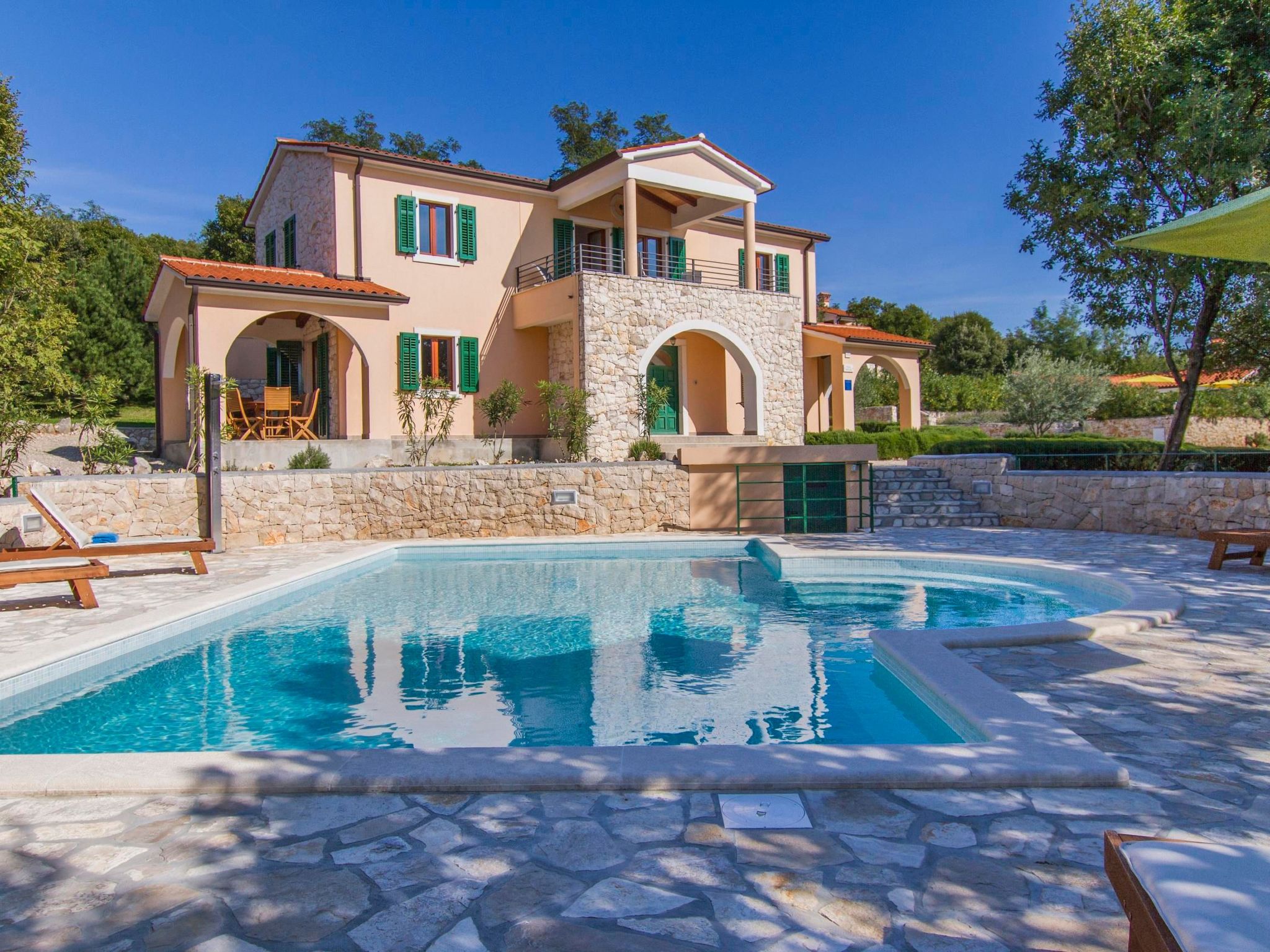 Vakantiehuis in Brovinje (Kroatië) 1 hond is welkom