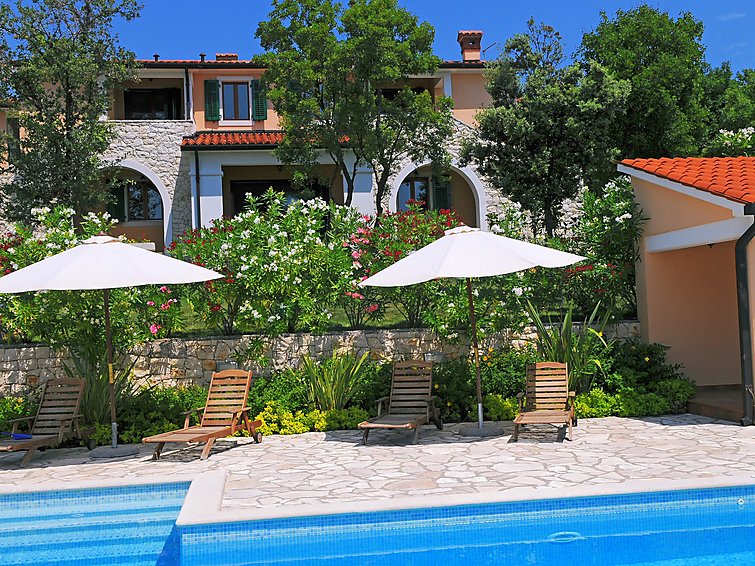 10-persoons villa Biljana in Sveti Lovreč Labinski in Rabac/Sveti Lovreč Labinski