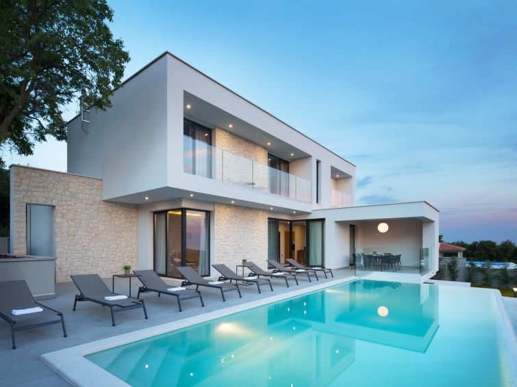 Villa Paola: luxe villa met privézwembad en zeezicht in Rabac in Rabac/Sveti Lovreč Labinski