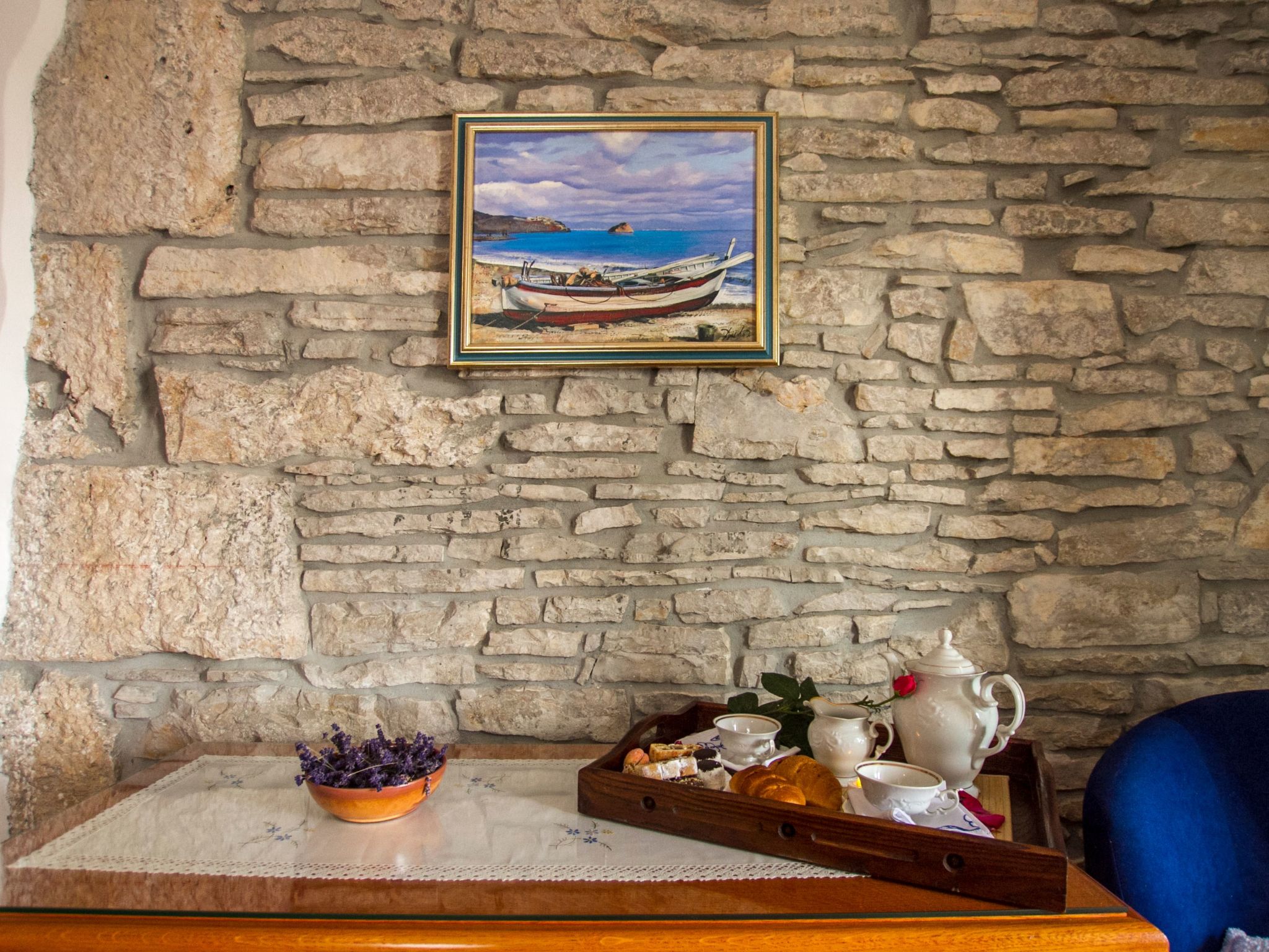 Villa 'Villa Mare' mit privatem Pool-Drinnen