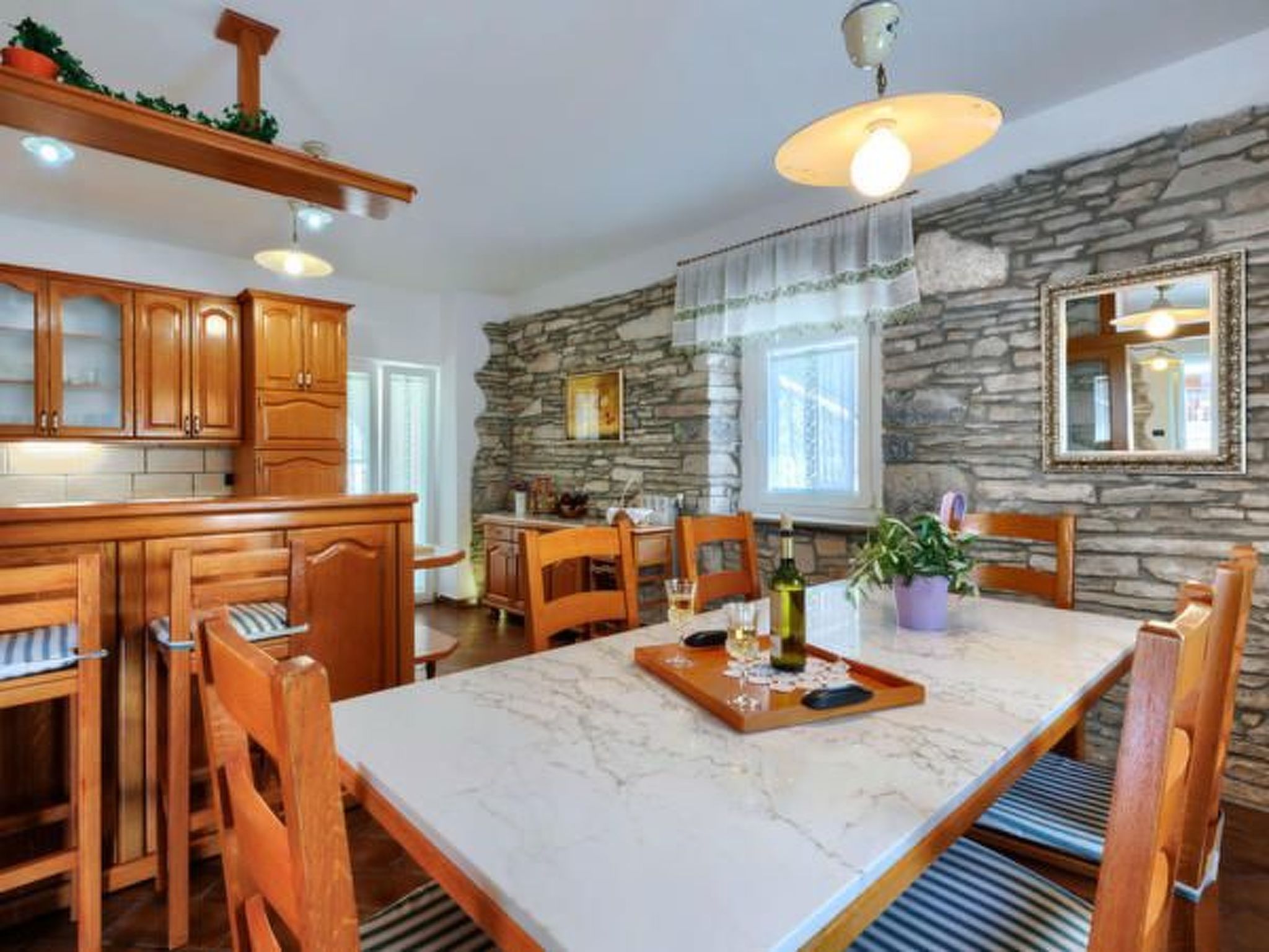 Villa 'Villa Mare' mit privatem Pool-Drinnen