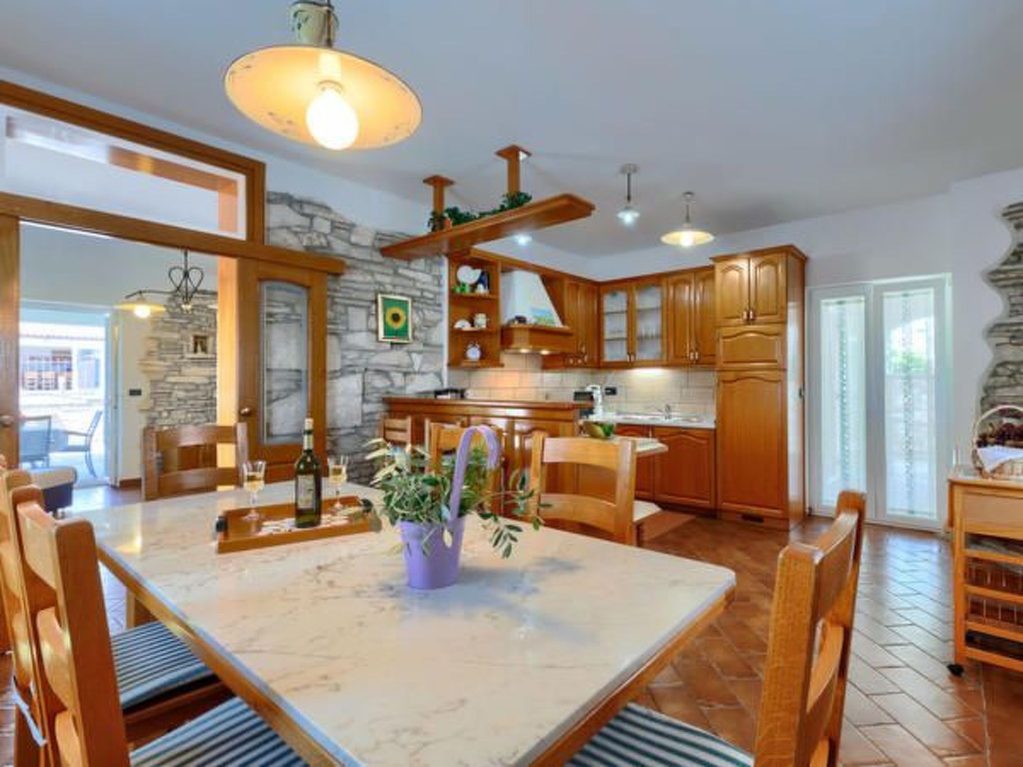 Villa 'Villa Mare' mit privatem Pool-Drinnen