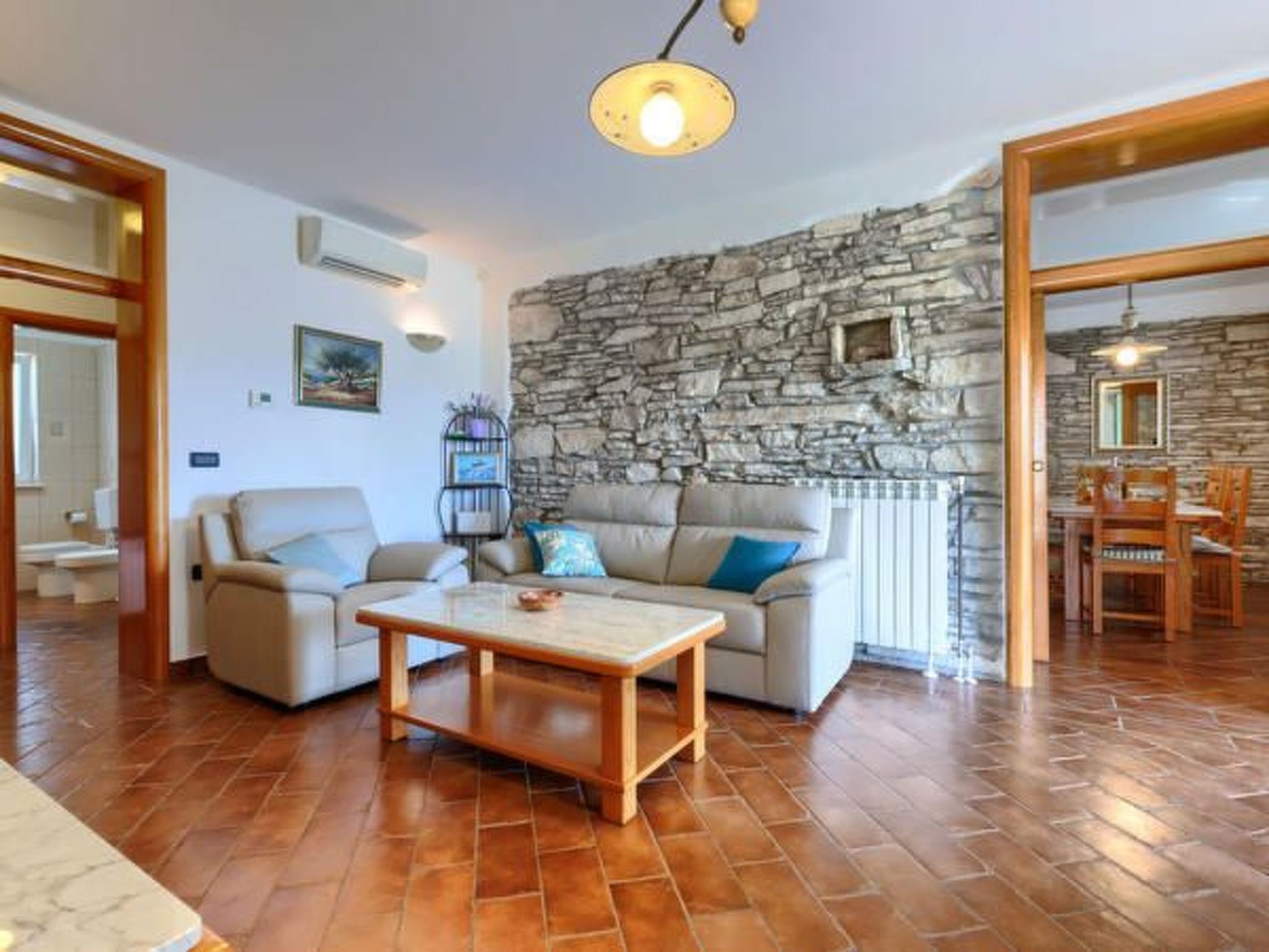 Villa 'Villa Mare' mit privatem Pool-Drinnen