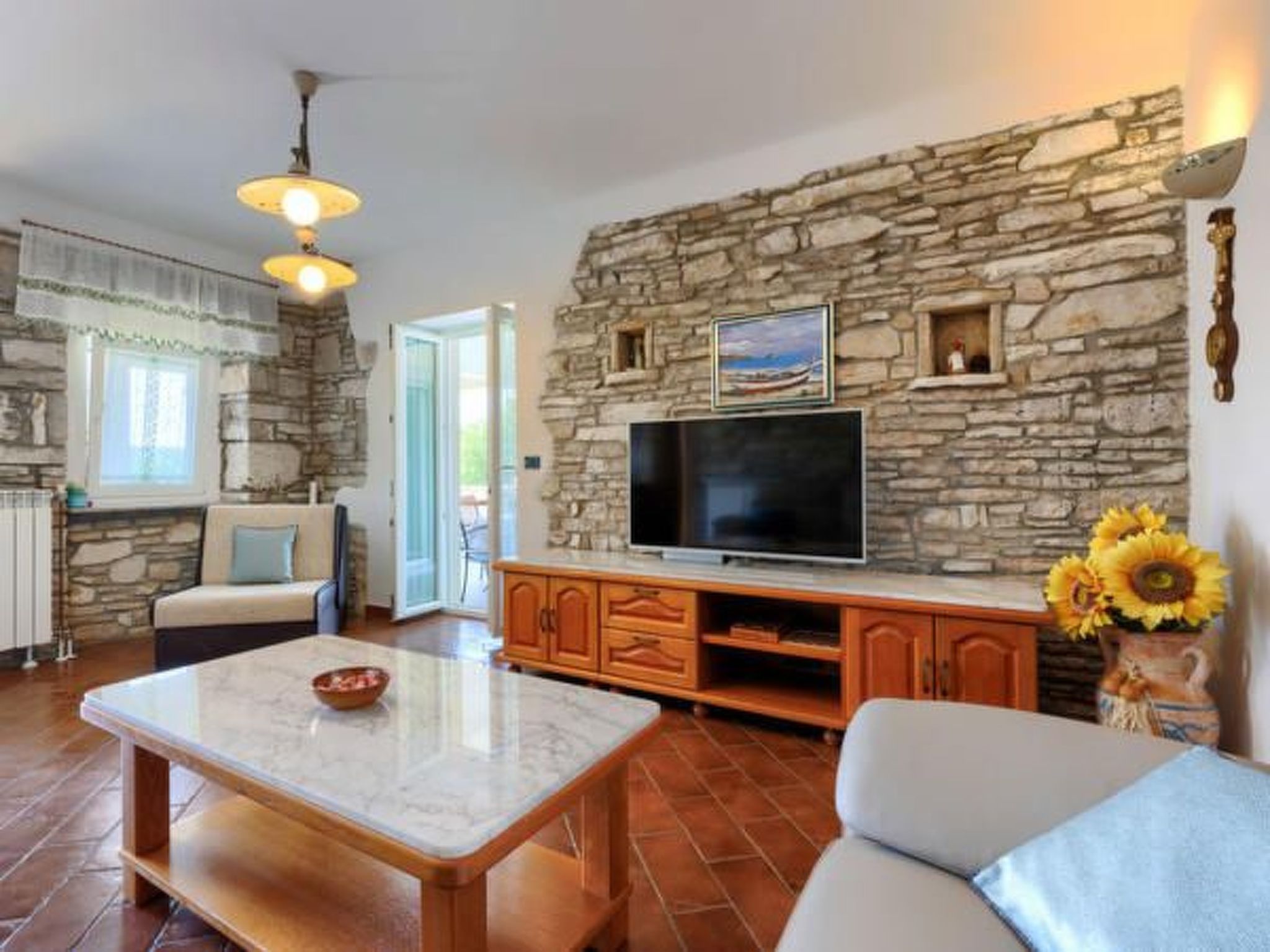 Villa 'Villa Mare' mit privatem Pool-Drinnen