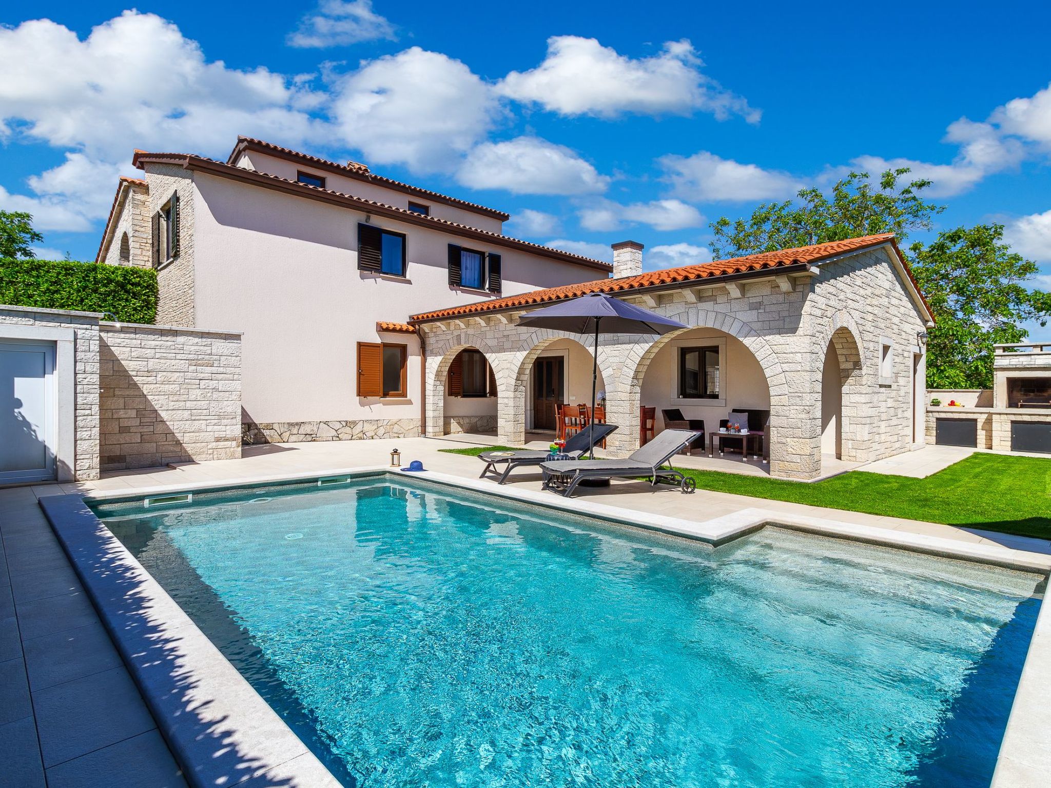 Vakantiehuis met privé zwembad in Barban (Kroatië) voor 4 personen