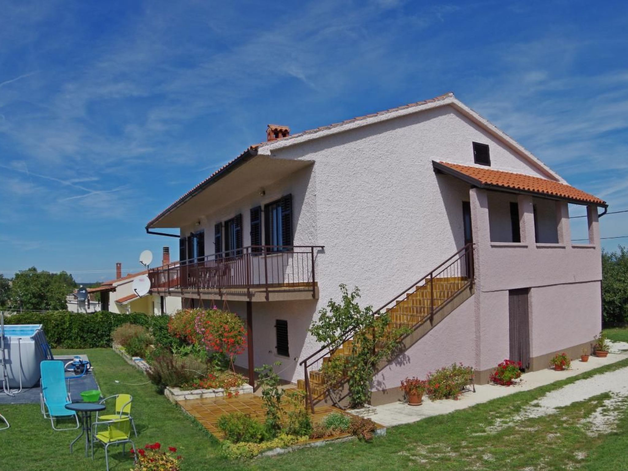 Ruhige Wohnung in dem charmanten Dorf Škitača-Draußen