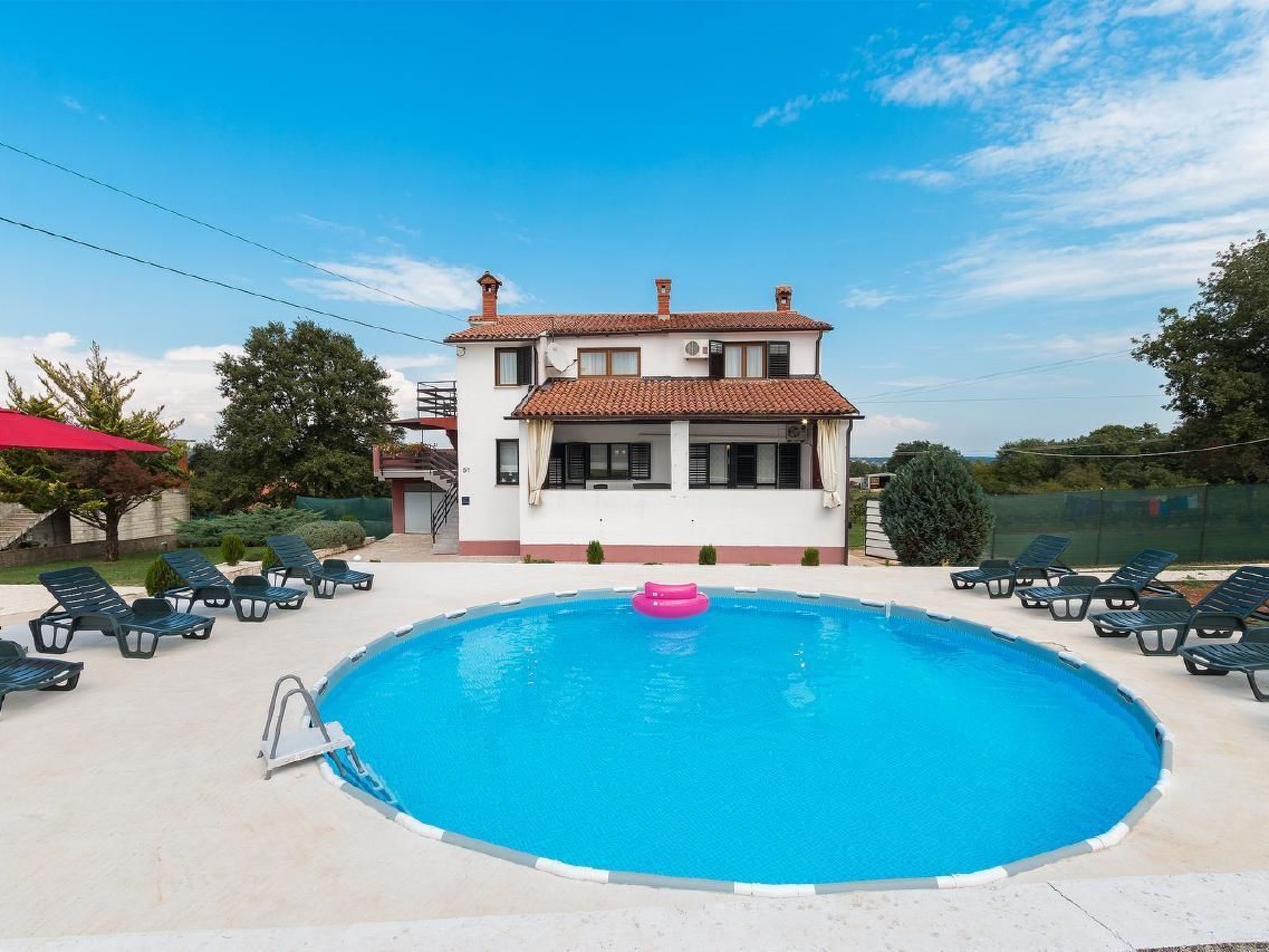 3-Schlafzimmer-Wohnung mit Gemeinschaftspool Villa in Barban