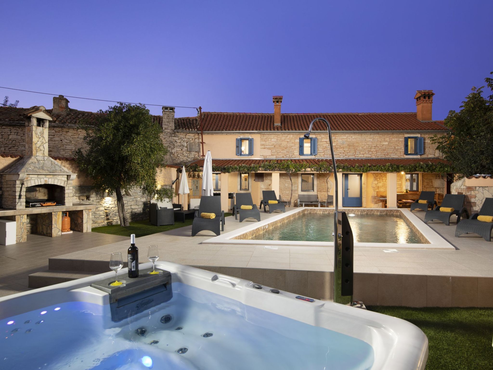 Vakantiehuis met privé zwembad in Barban (Kroatië) voor 7 personen