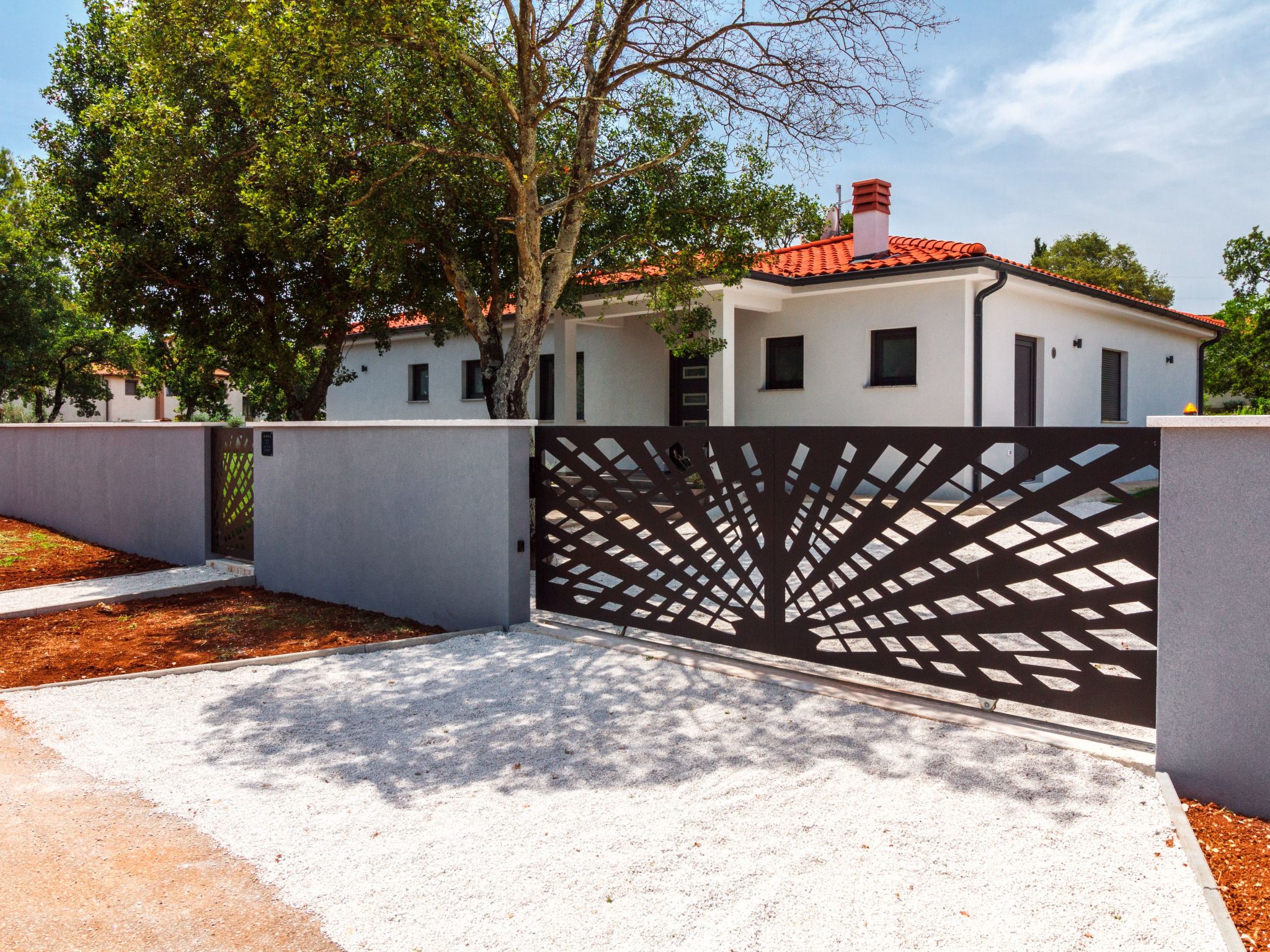 Moderne Villa bei Barban-Binnen