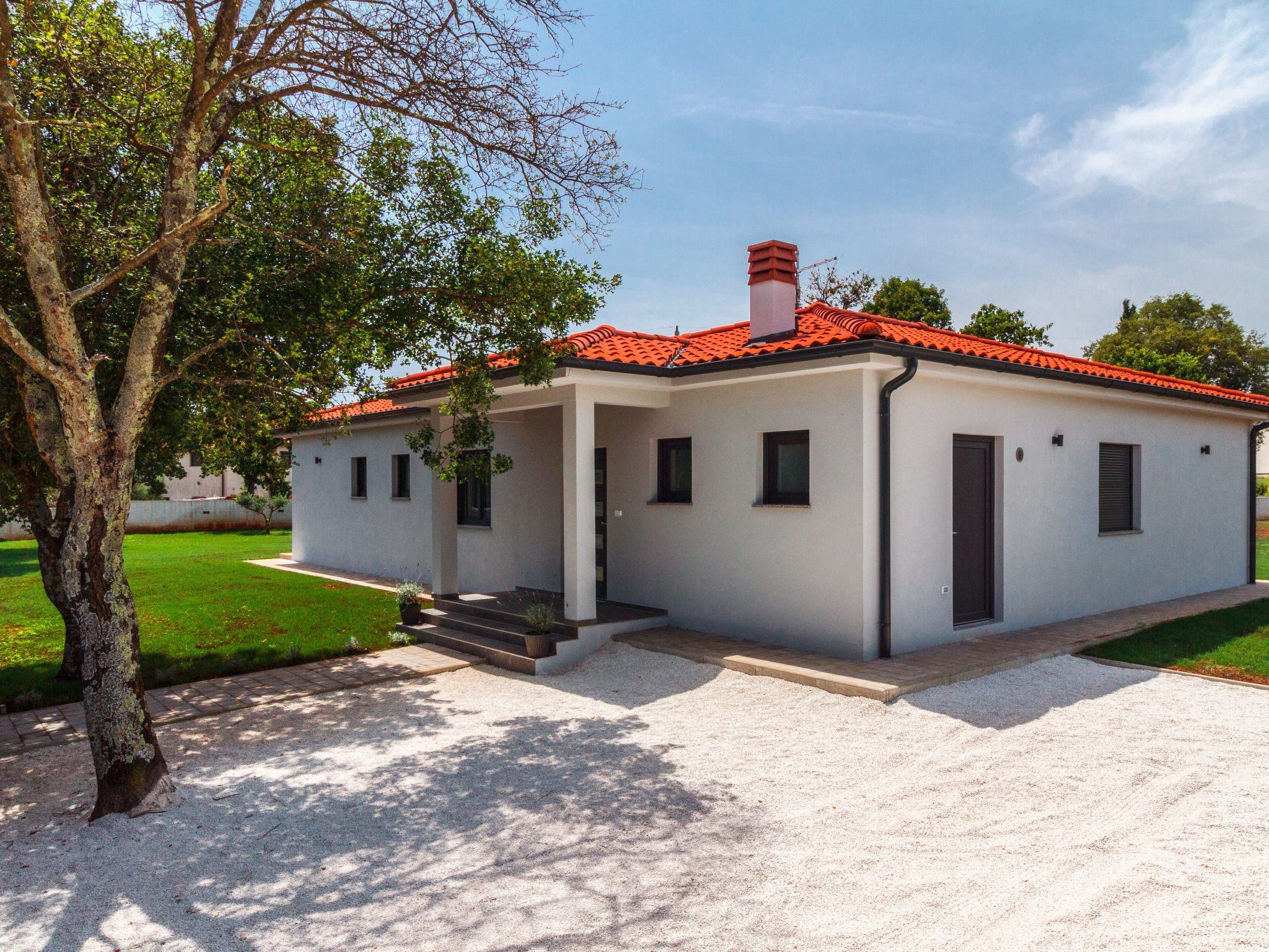 Moderne Villa bei Barban-Binnen