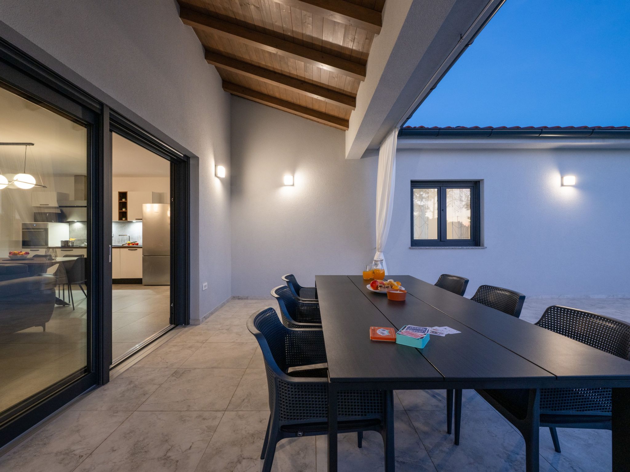 Moderne Villa bei Barban-Binnen