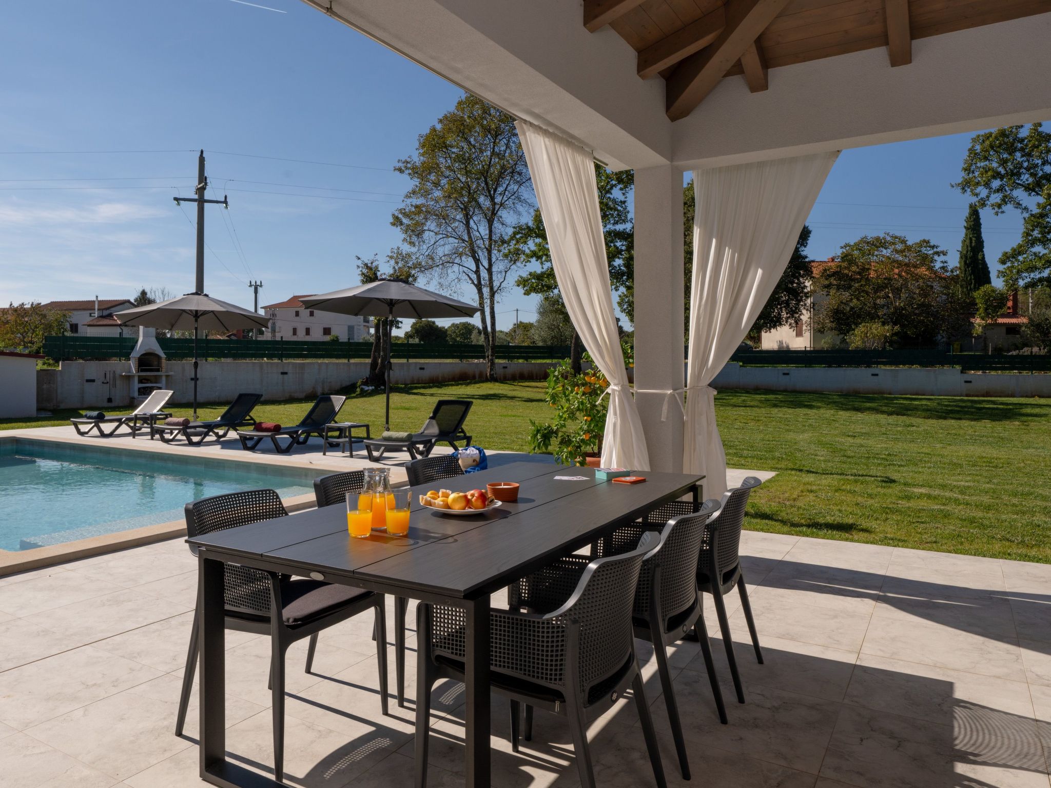 Moderne Villa bei Barban-Binnen