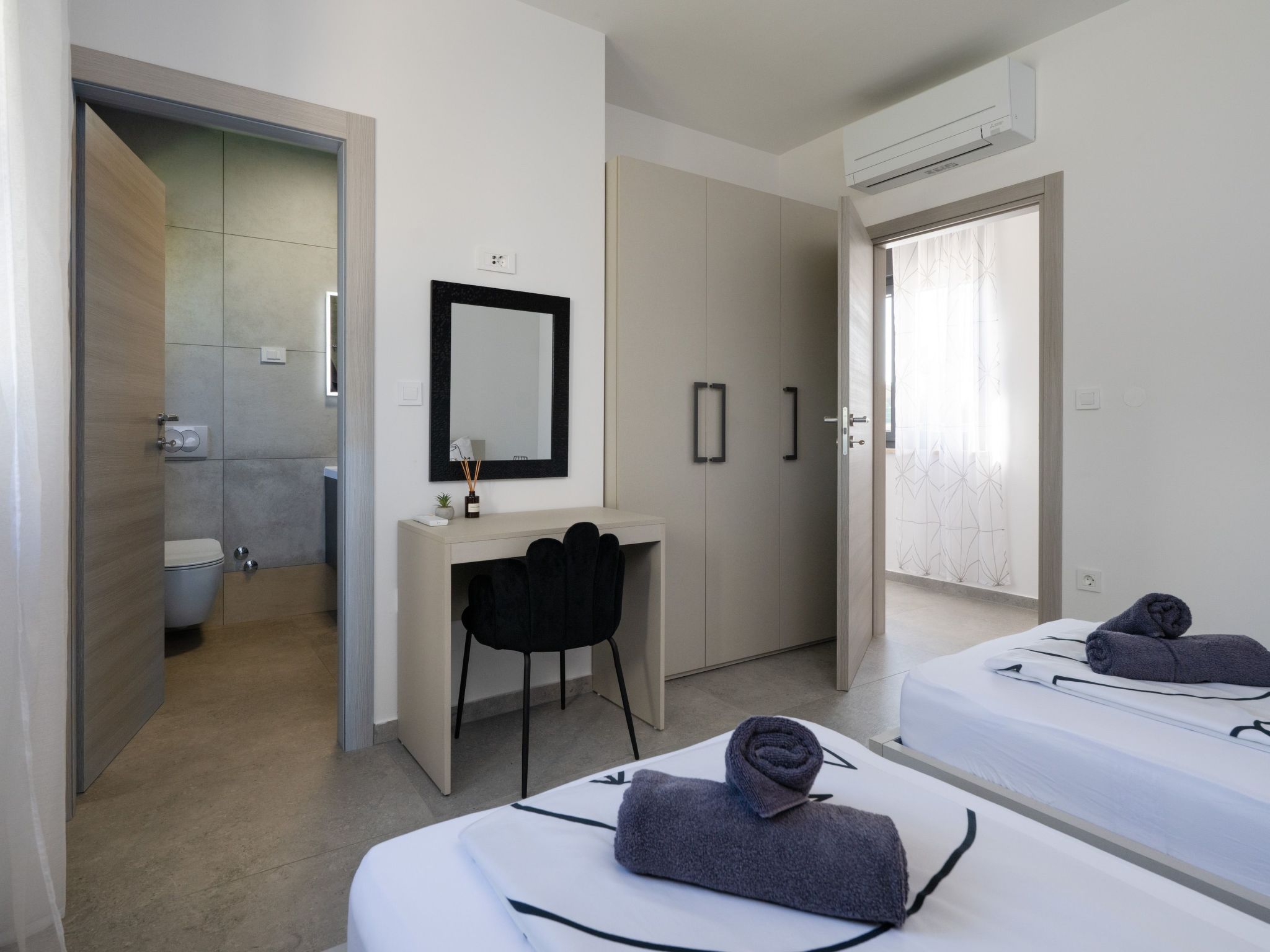 Moderne Villa bei Barban-Binnen