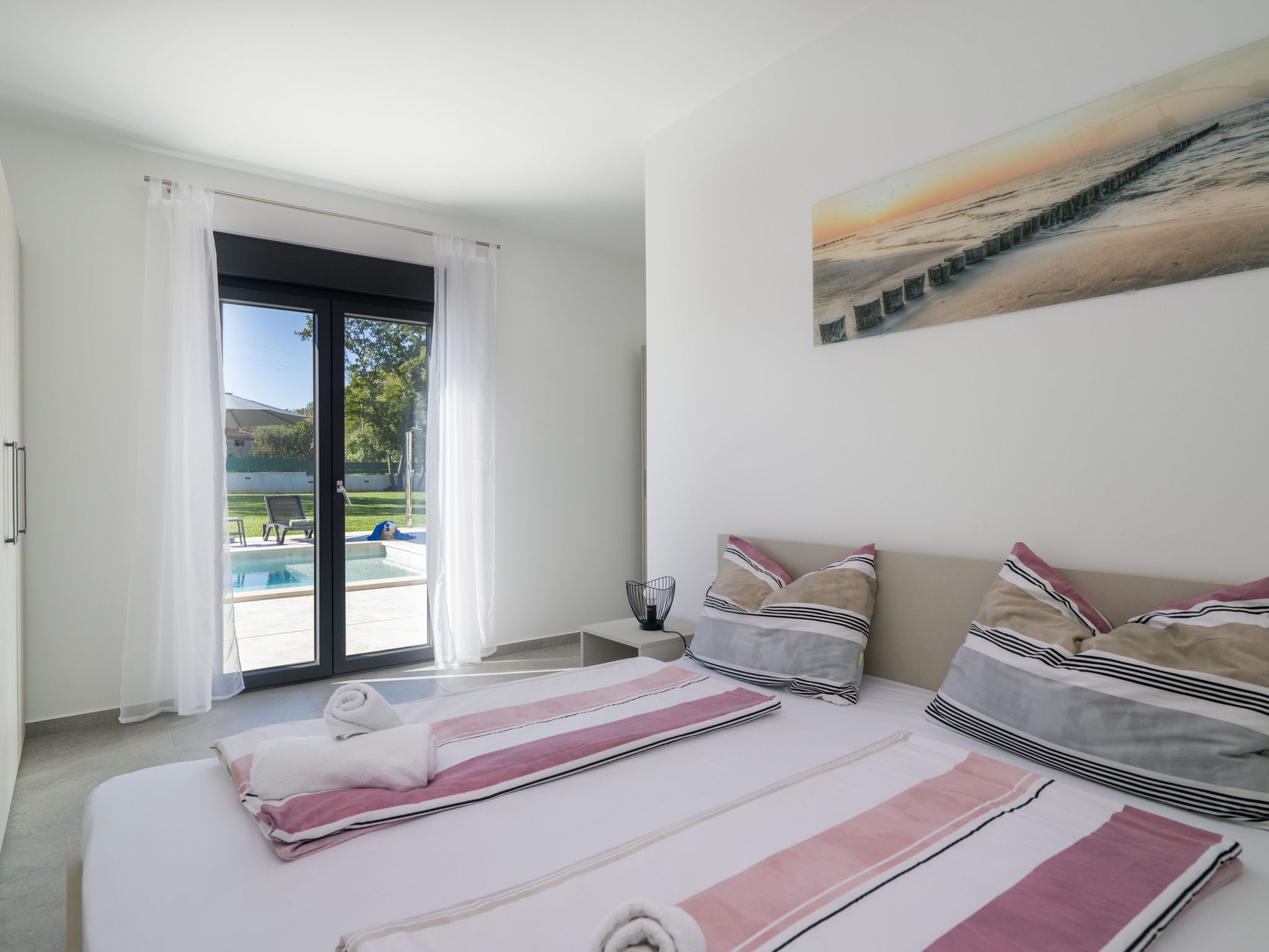 Moderne Villa bei Barban-Binnen