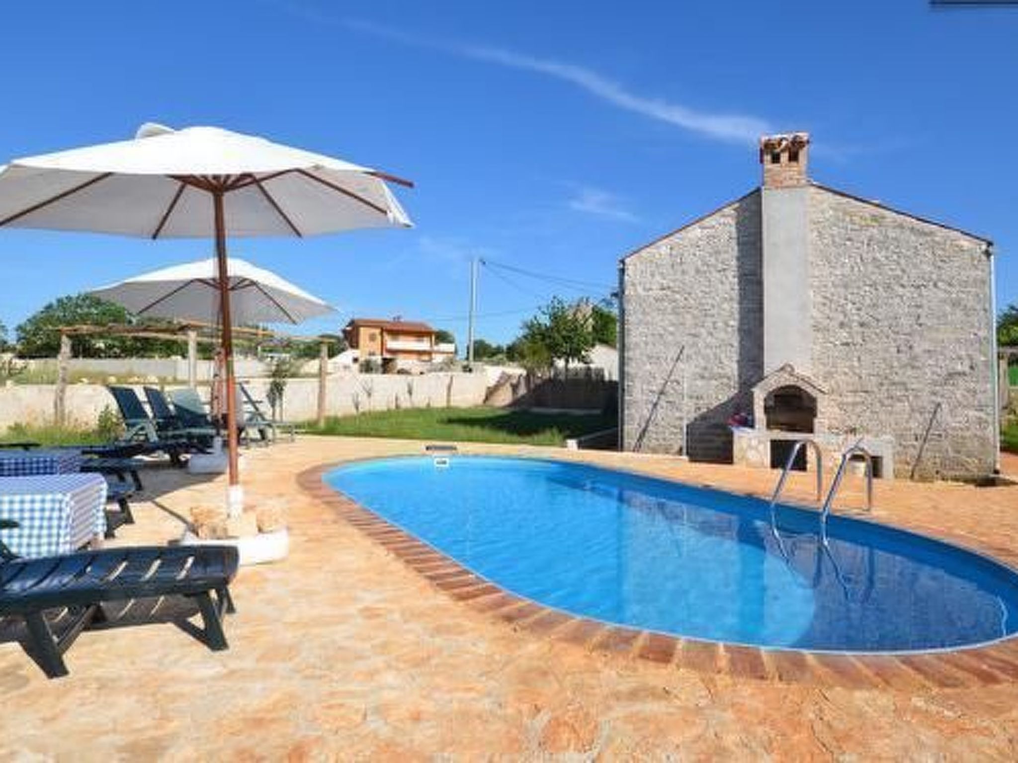 In Bratulići mit Privatem Pool-Dedans