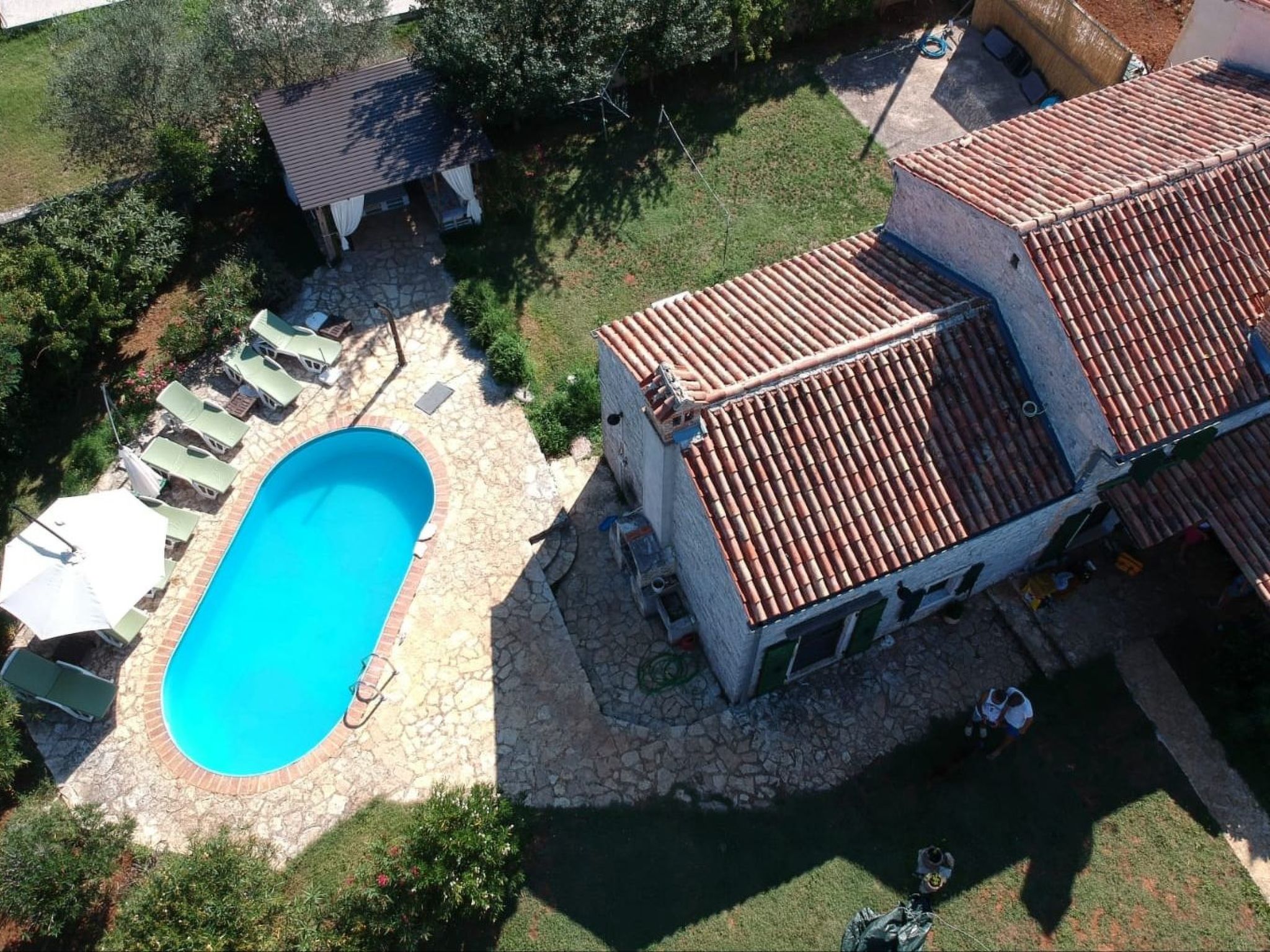 In Bratulići mit Privatem Pool-Dedans