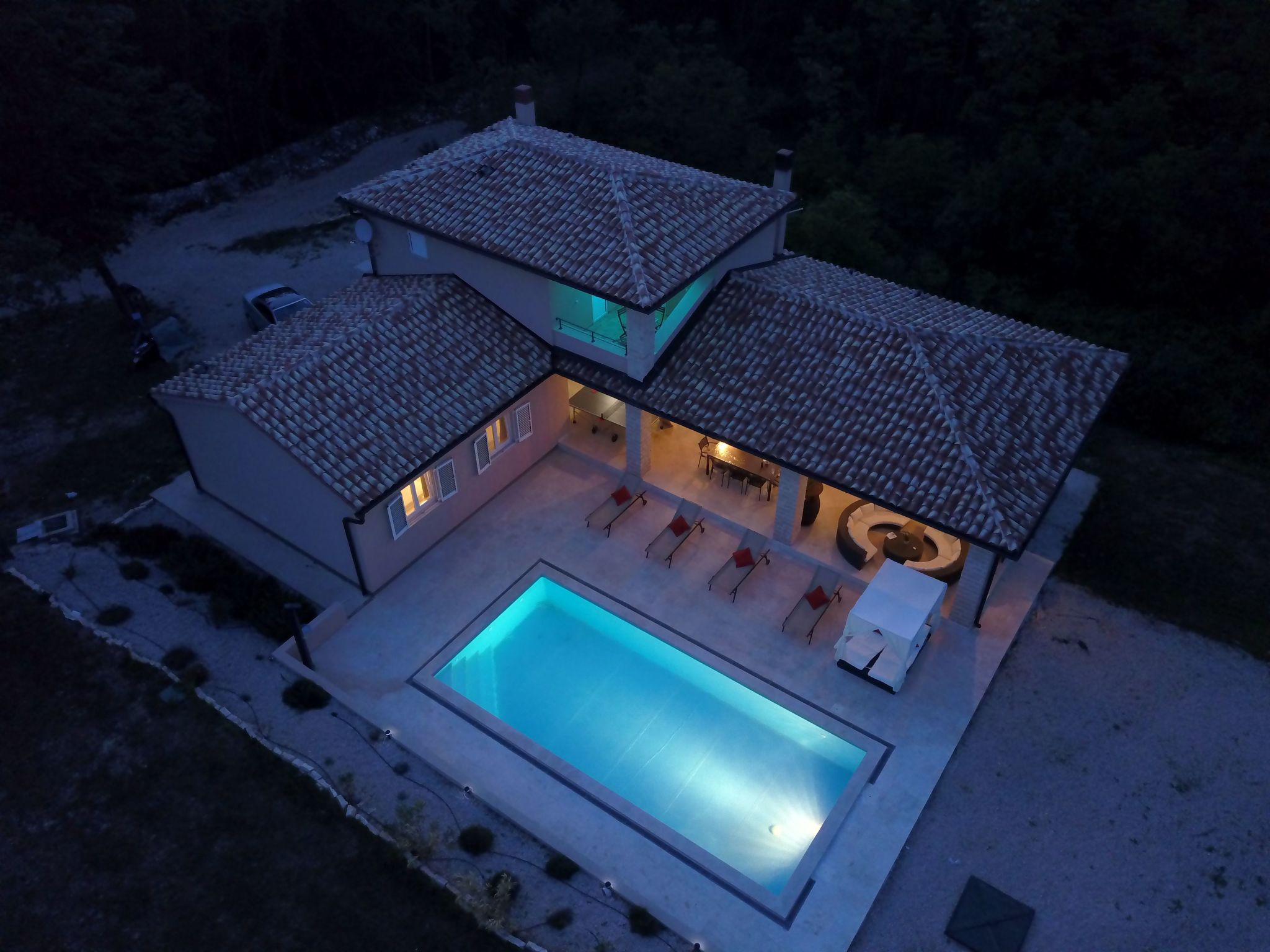 Istrische Villa Happy House-Binnen