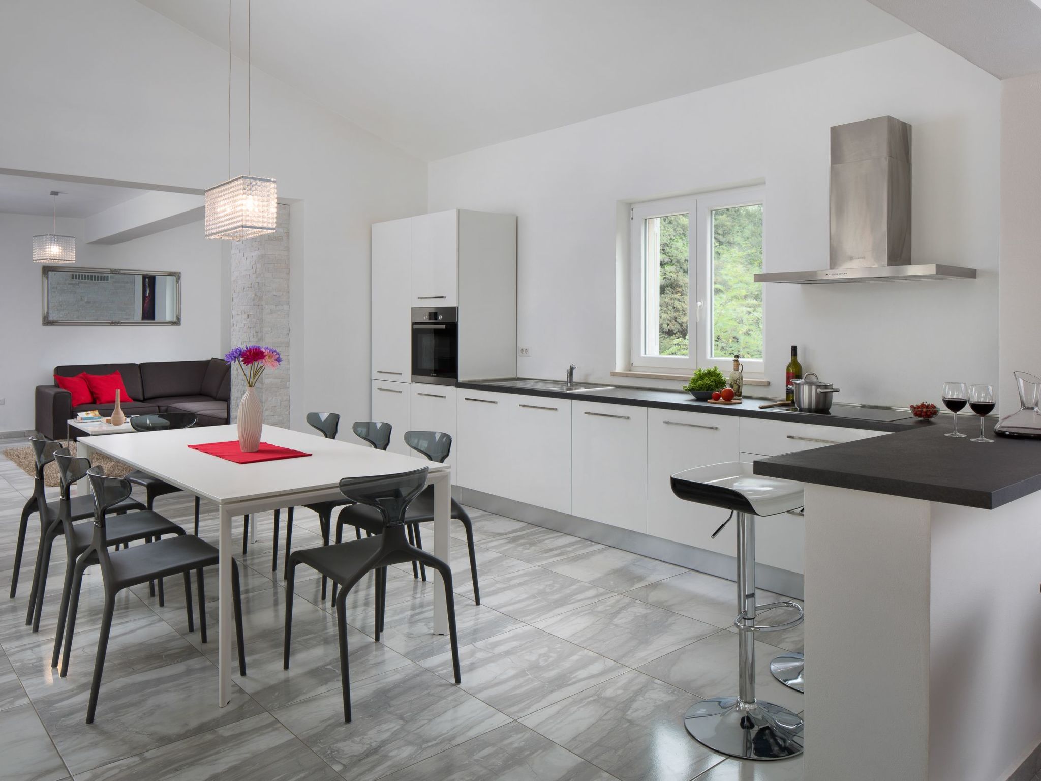 Istrische Villa Happy House-Binnen