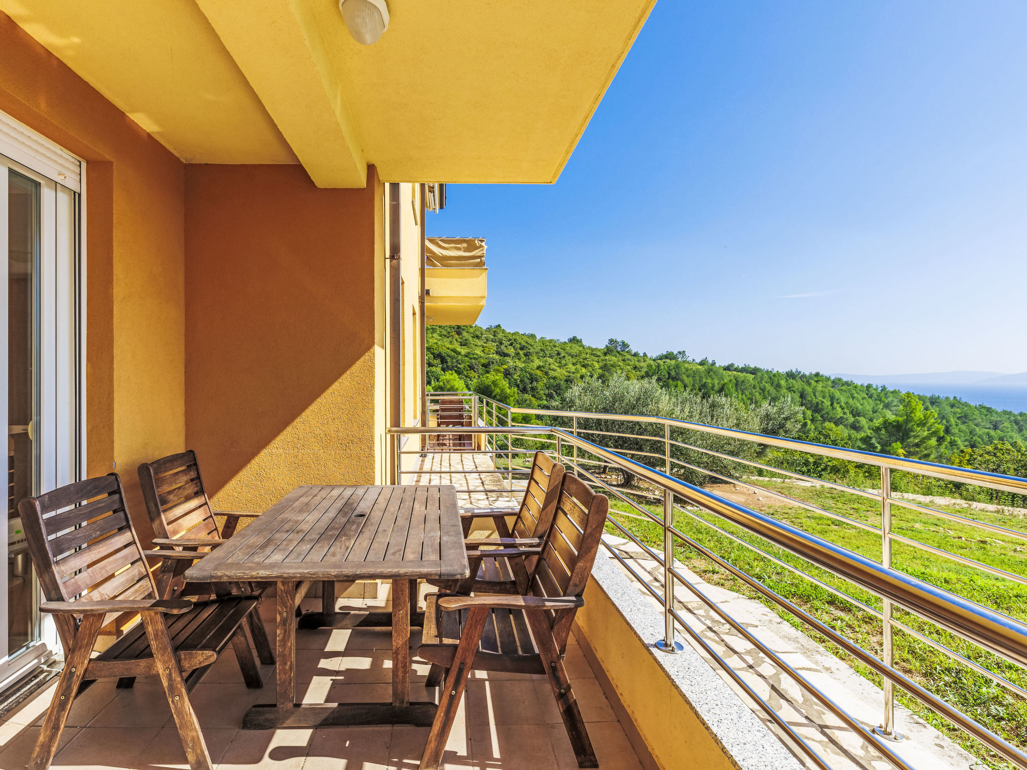 Appartement Orhideja und Magnolia met zwembad, 1,3 km van strand Rabac - foto 12