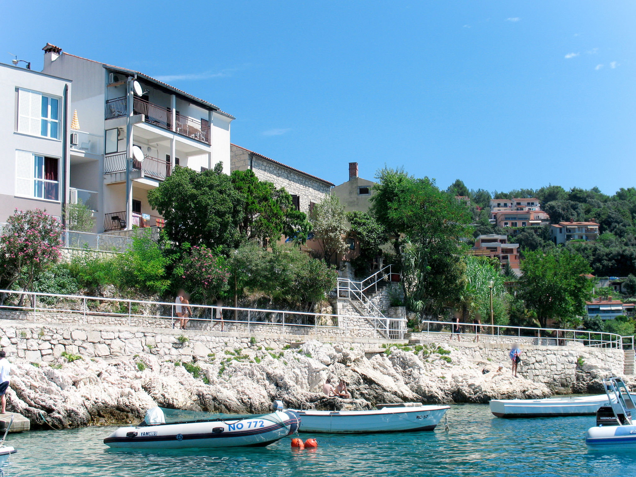 Vakantiehuis Lili: Wonen op 10 meter van de Adriatische Zee in Rabac - foto 6