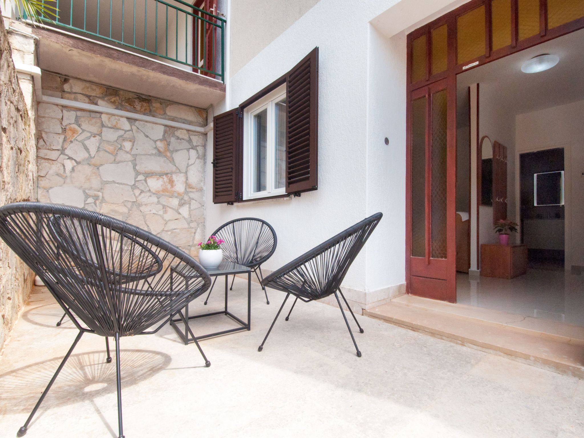 Wohnung "Olia Orange" mit Terrasse-Buiten