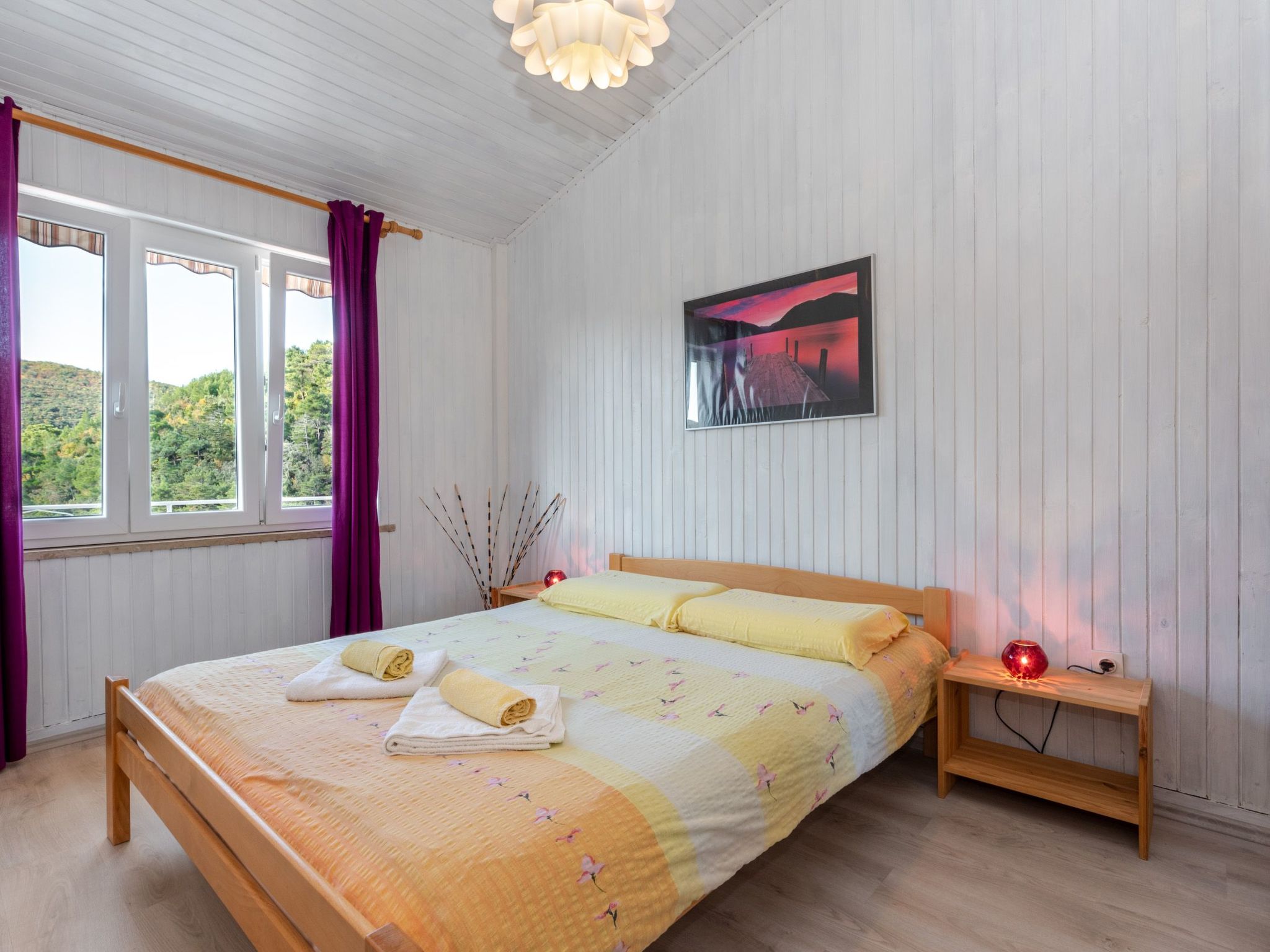 Wohnung "Leonardo" mit Blick auf das Wasser-Drinnen