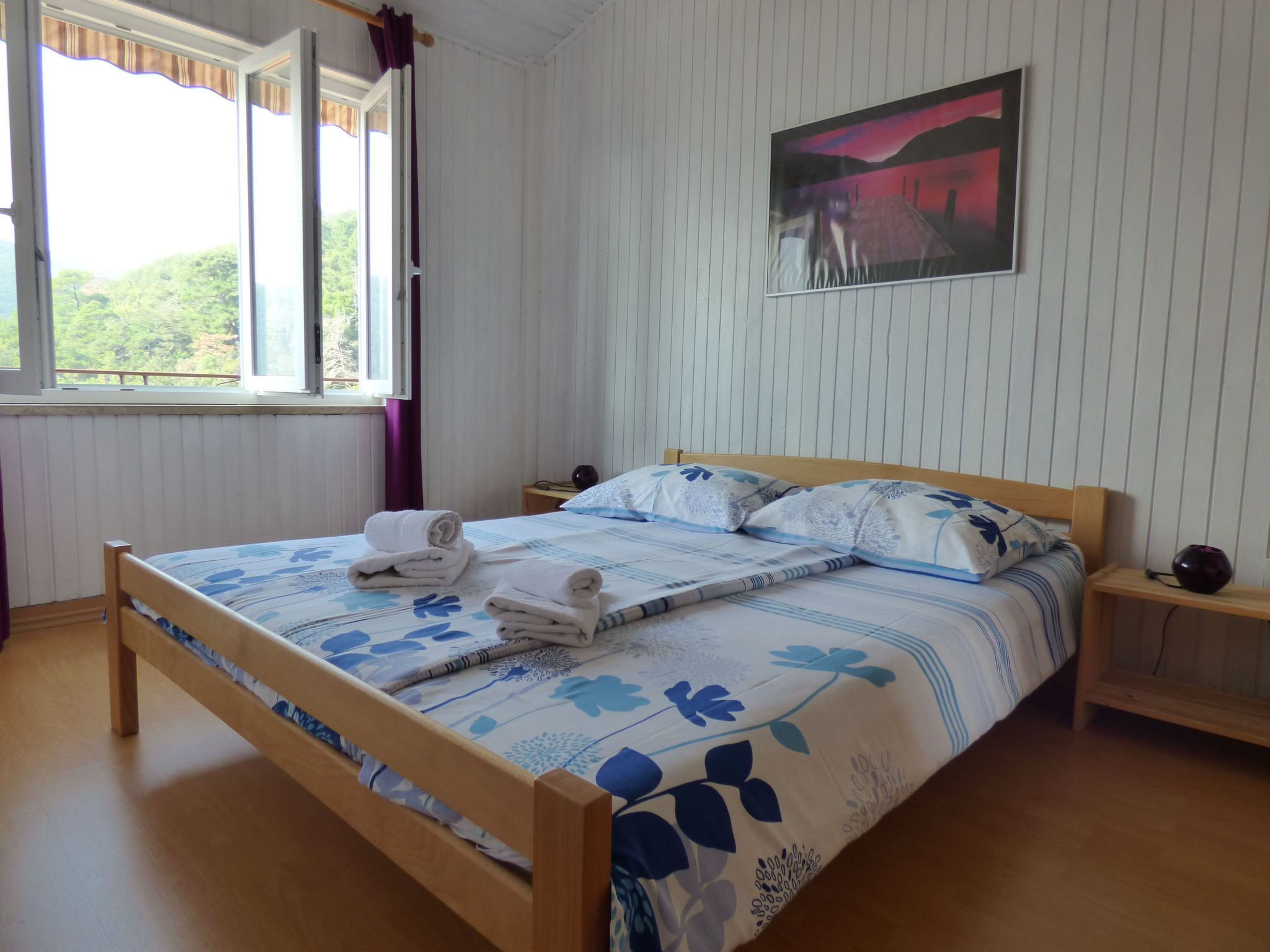 Wohnung "Leonardo" mit Blick auf das Wasser-Drinnen