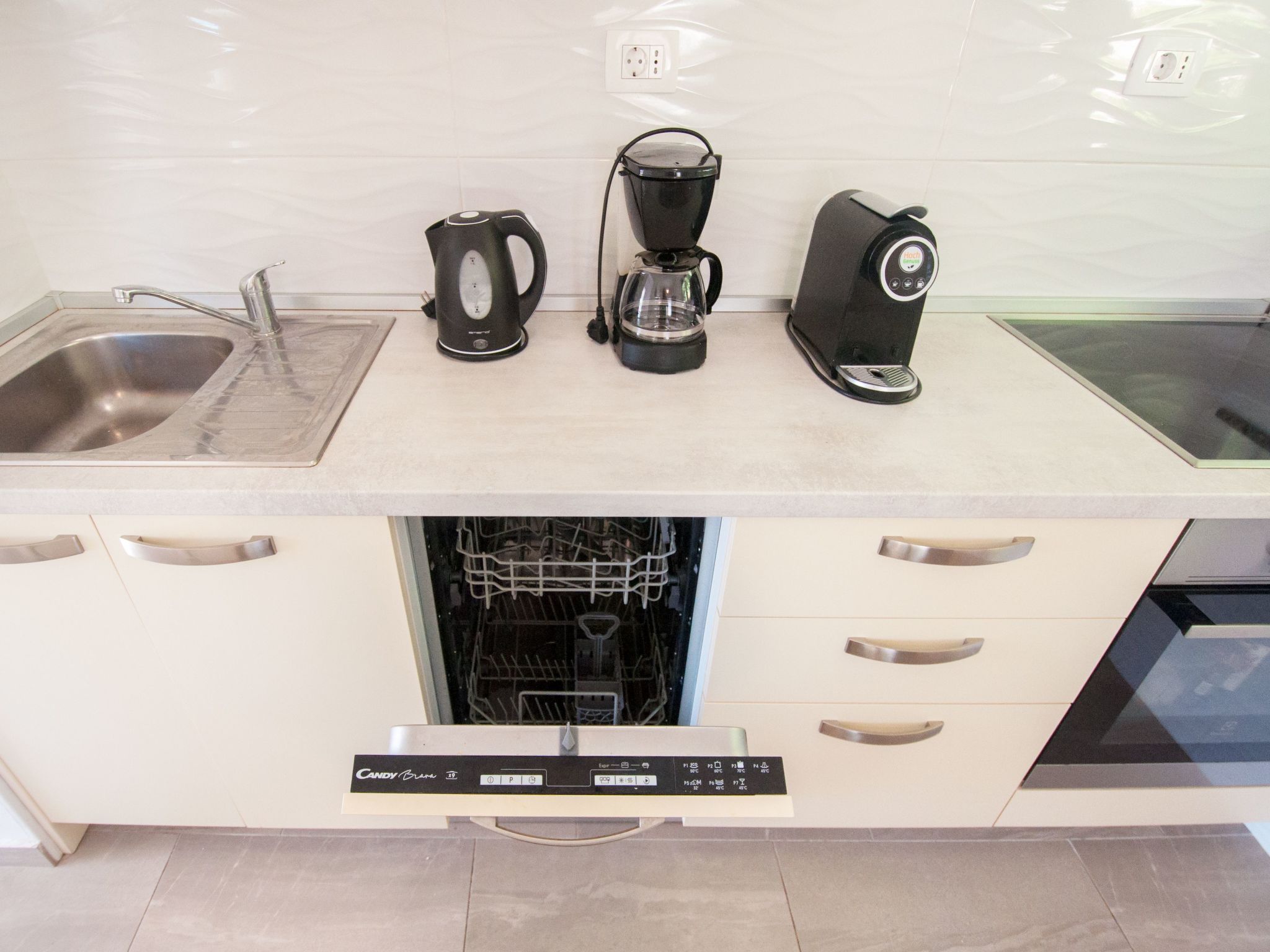 Drei-Zimmer-Wohnung Rita, in der Nähe des Strandes-Binnen