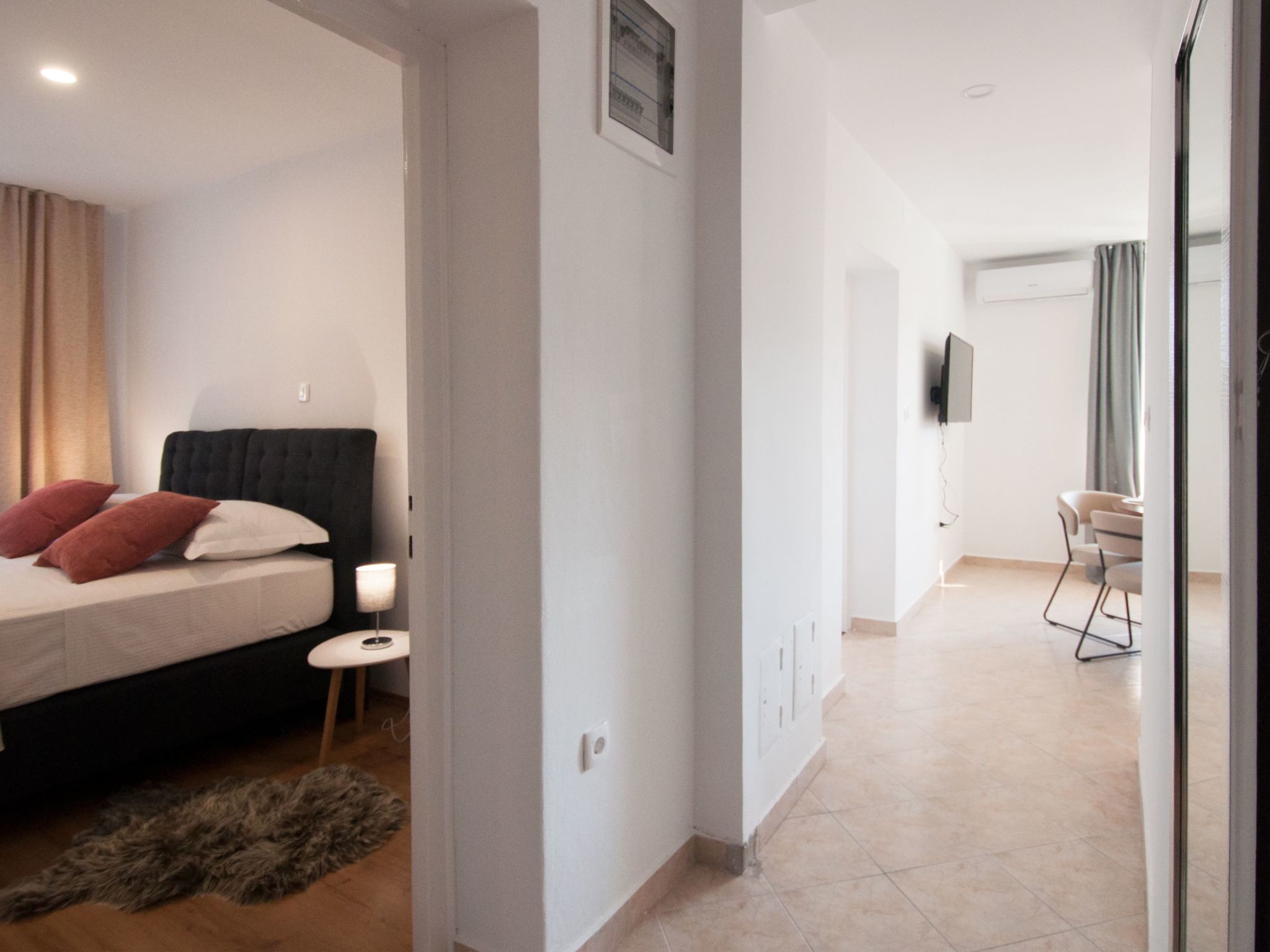 Wohnung "Ela A4" direkt am Strand-Binnen