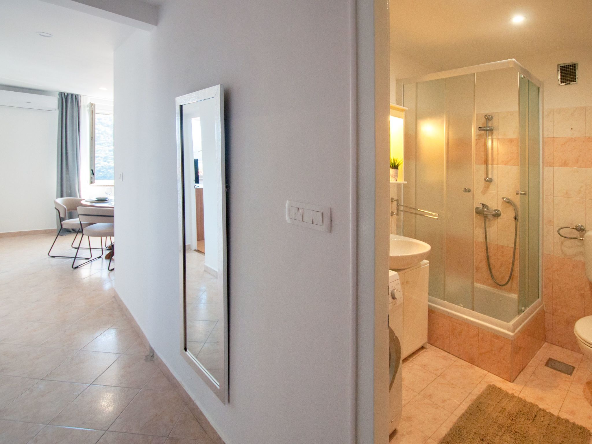 Wohnung "Ela A4" direkt am Strand-Binnen