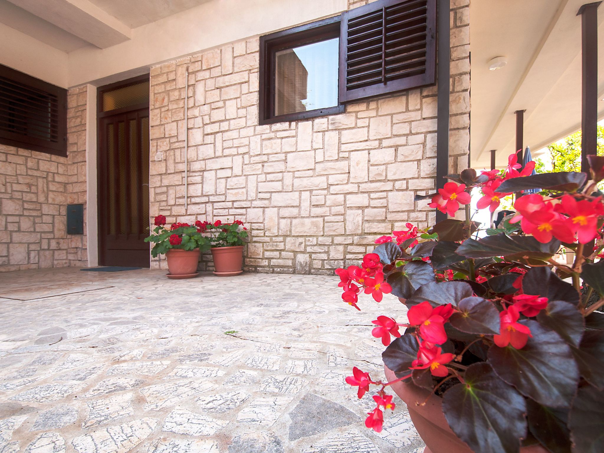 Wohnung in Rabac mit kleiner Terrasse