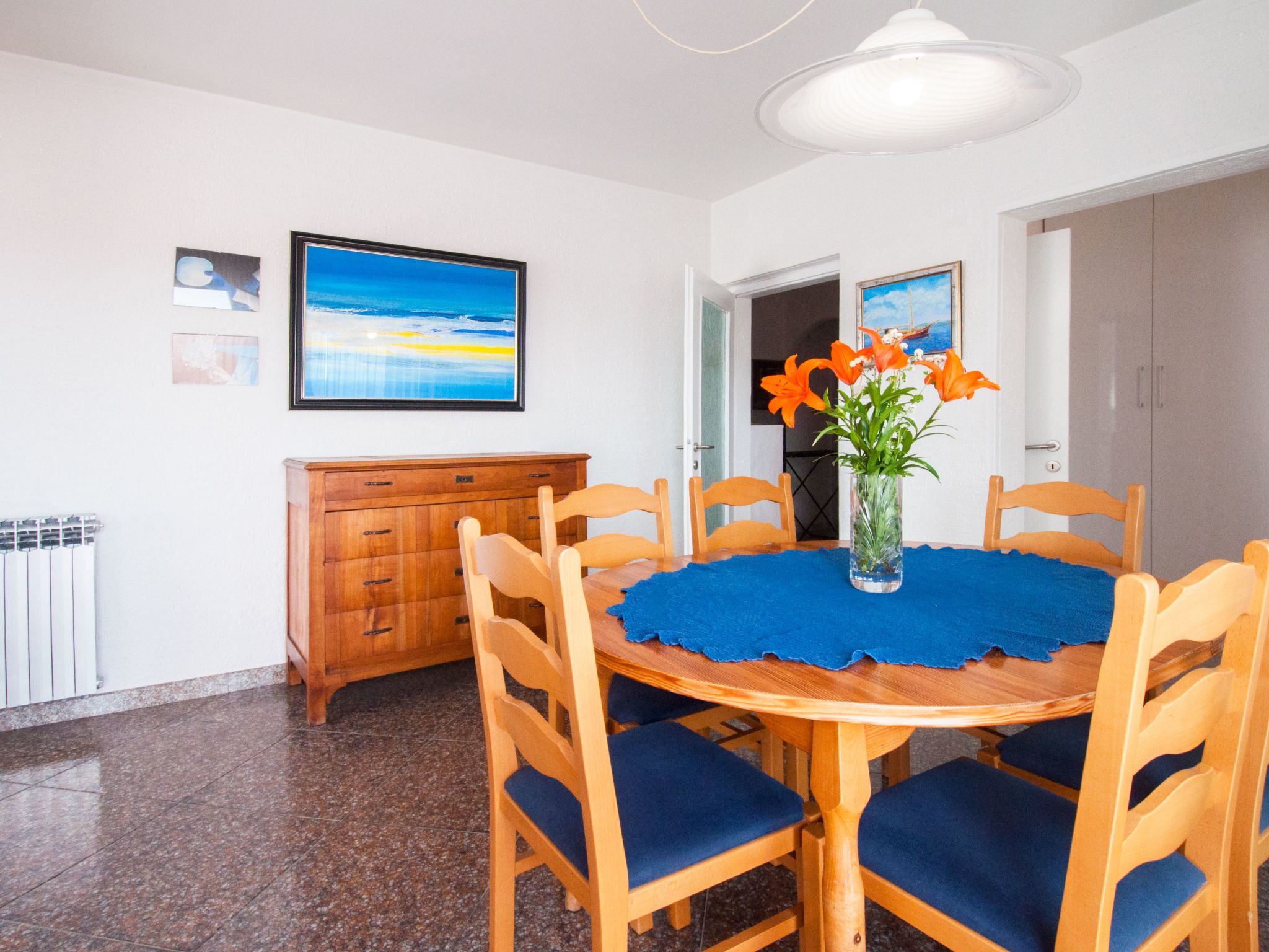 Wohnung Violett für 6 Personen-Dedans