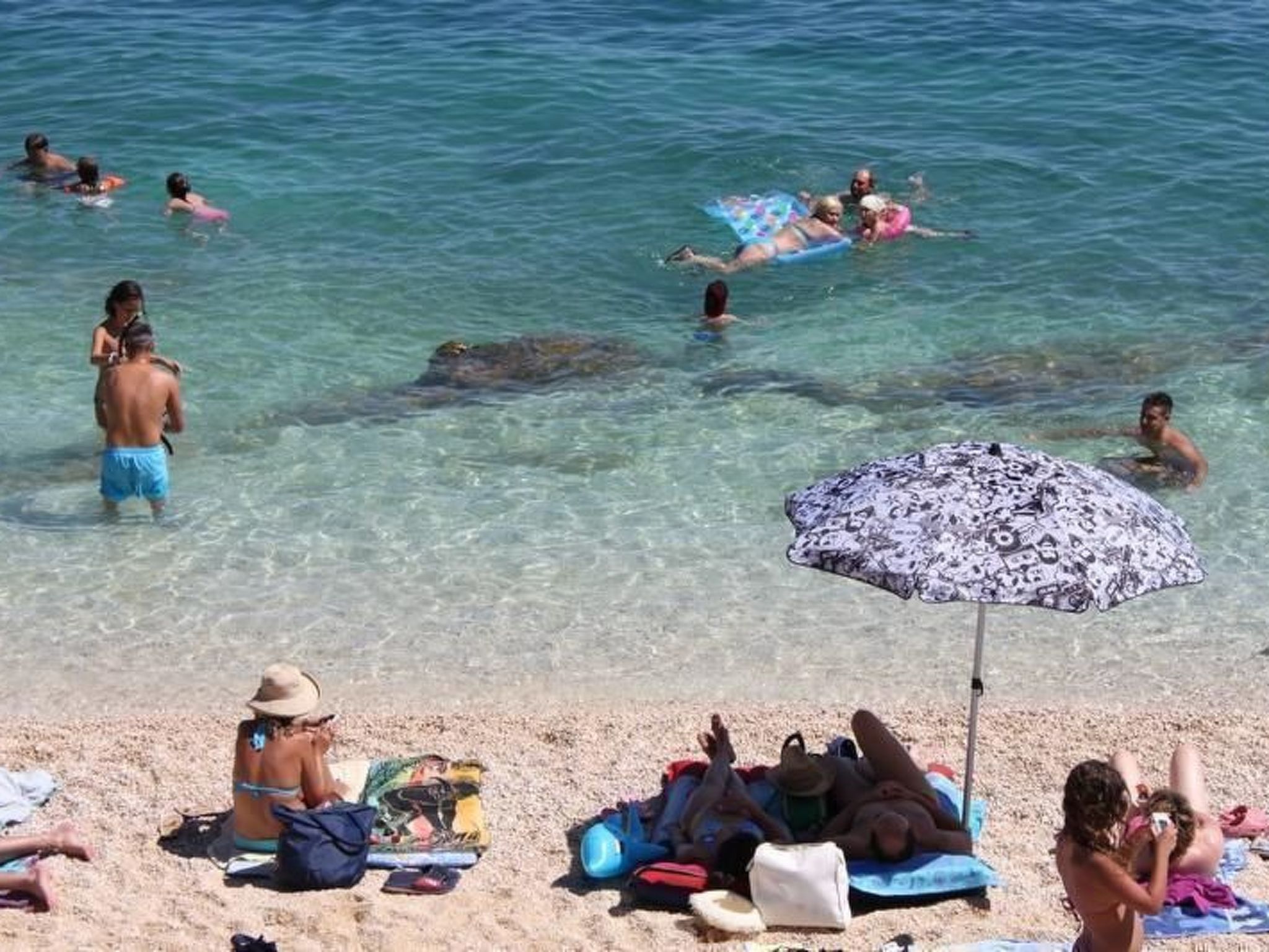 Apartment mit großer Terrasse-Drinnen