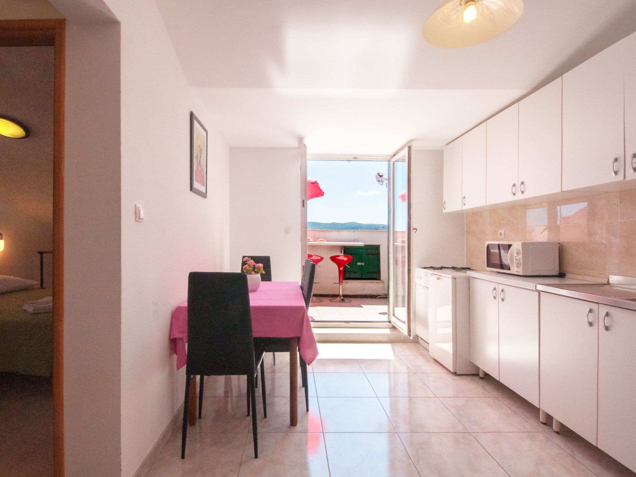 "Top View Apartment"-Dedans