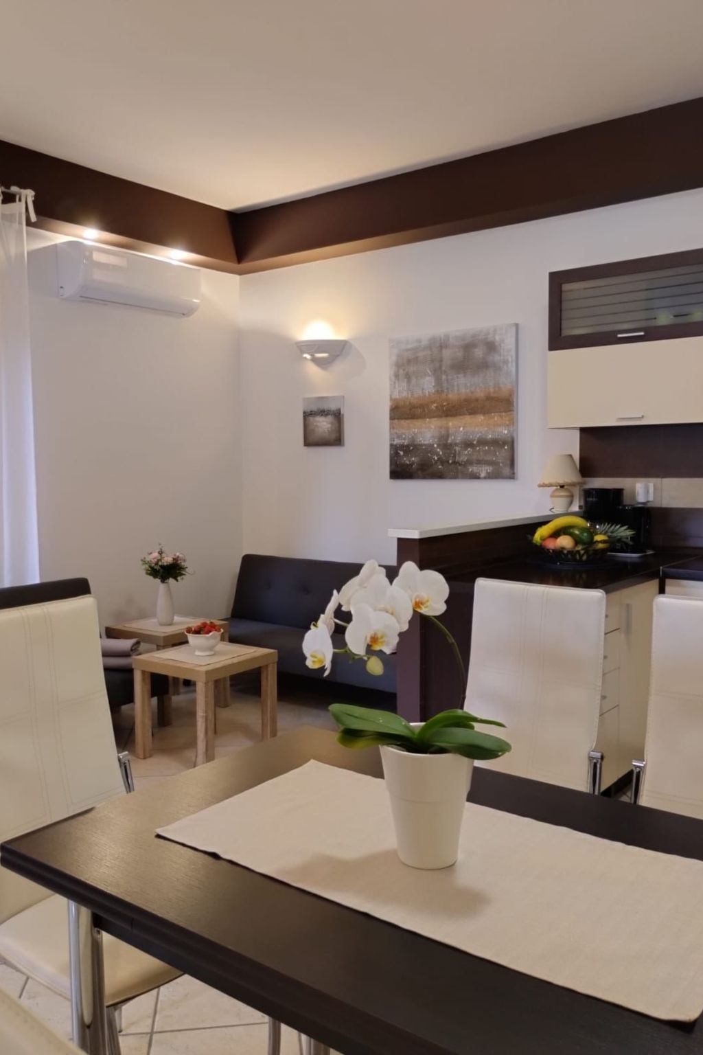 Appartement Bruna mit Terrasse und Meerblick – Séjour, photo 17 sur 48