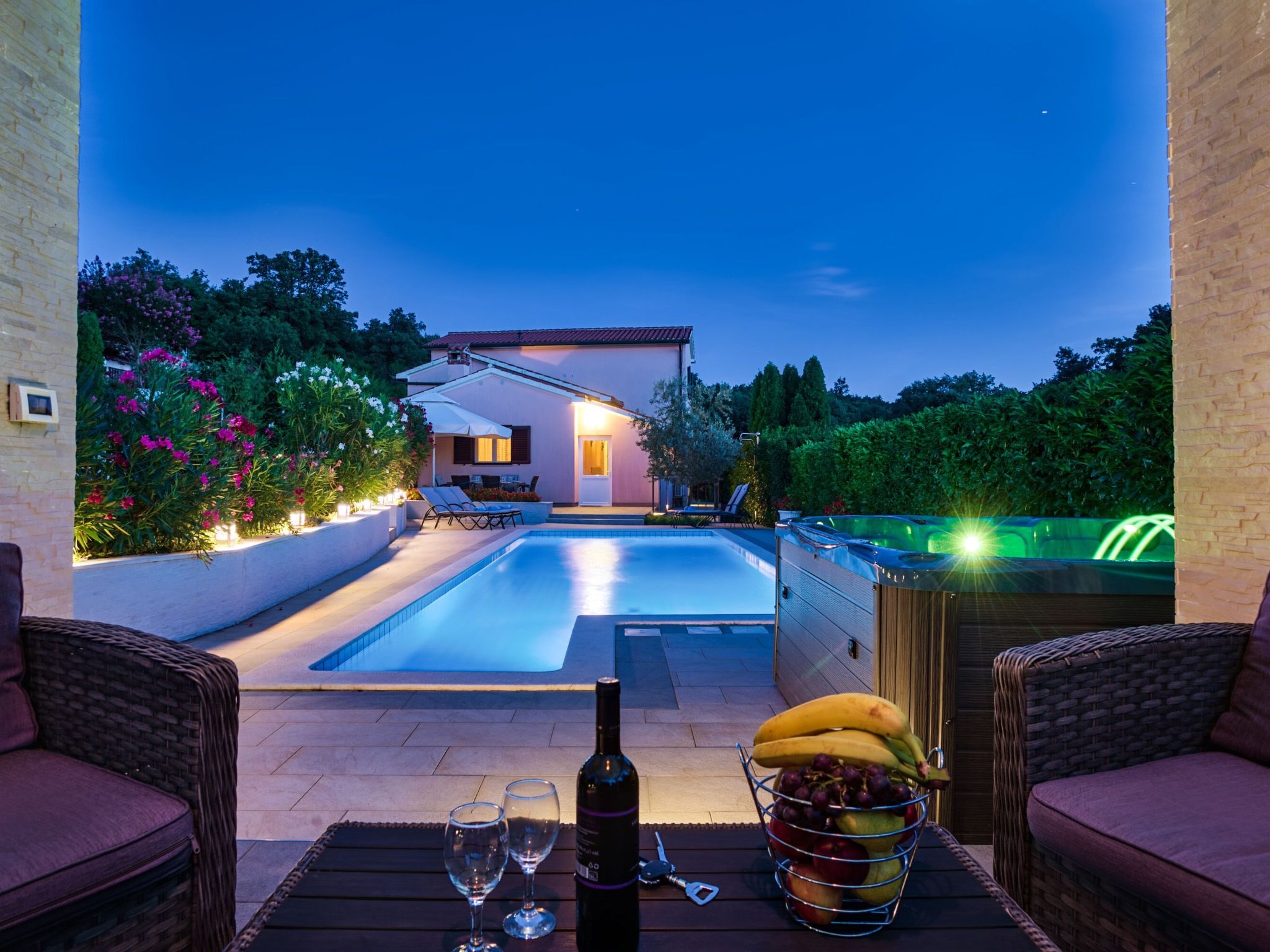 Vakantiehuis met privé zwembad in Drenje (Kroatië) voor 6 personen