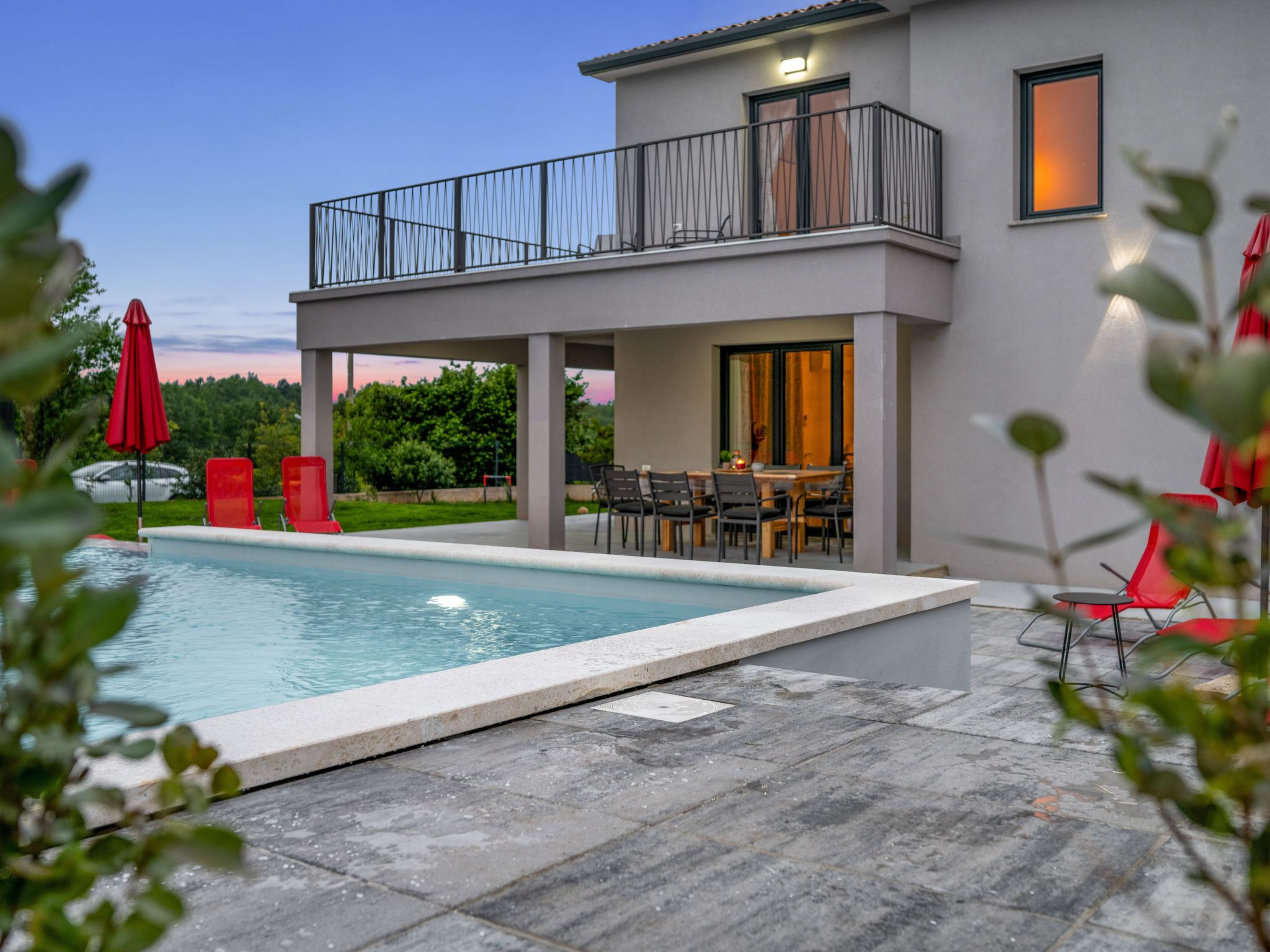 Vakantiehuis met privé zwembad in Drenje (Kroatië) voor 8 personen