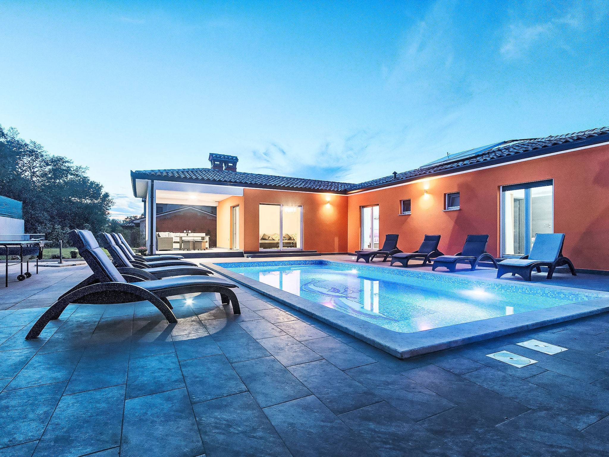 Haus Stella in Kapelica, Istrien mit privatem Pool